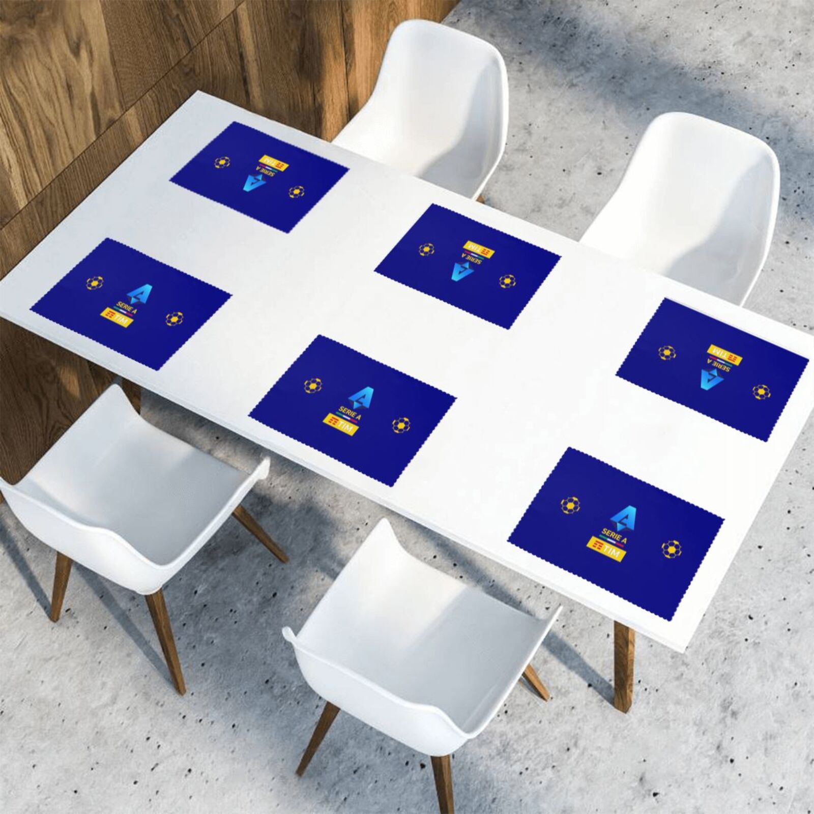 Italy Football League Placemat Set Of 6 PFD2269