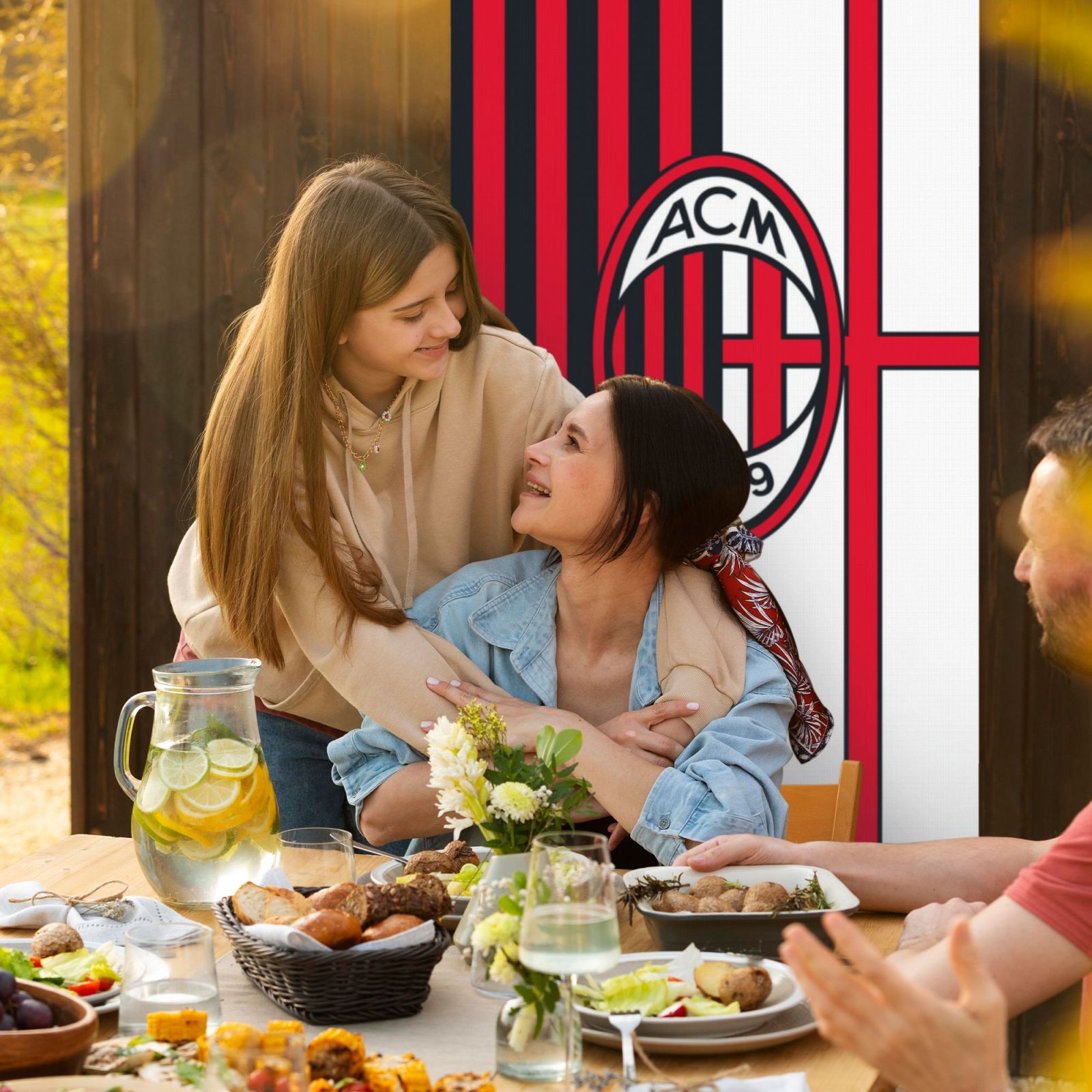 AC Milan Door Cover Decorated Banner DCB2814