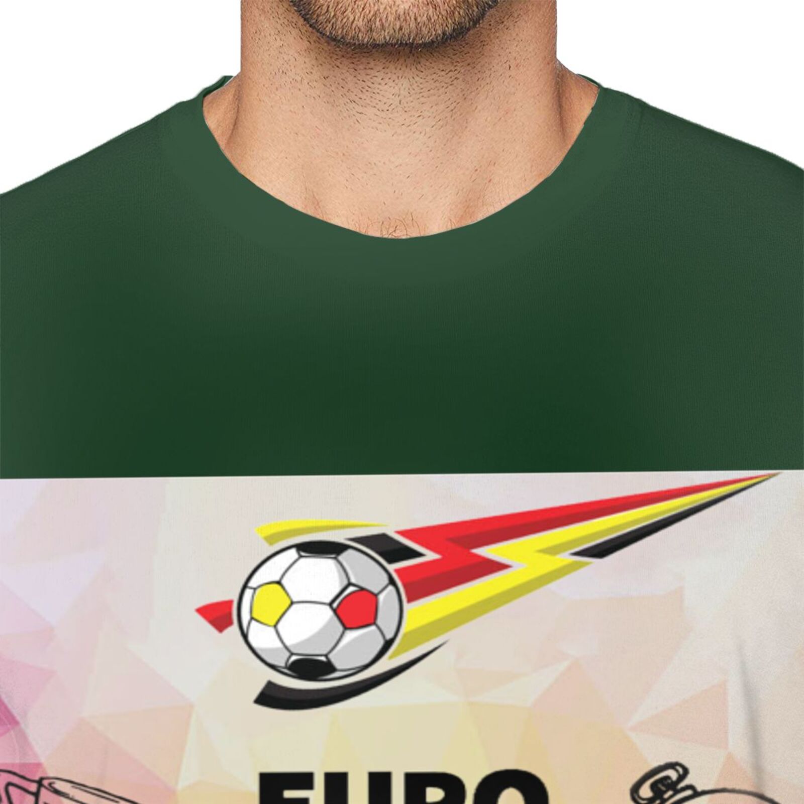 Men's Germany EURO 2024 Basic Short Sleeve T-Shirt BST1771