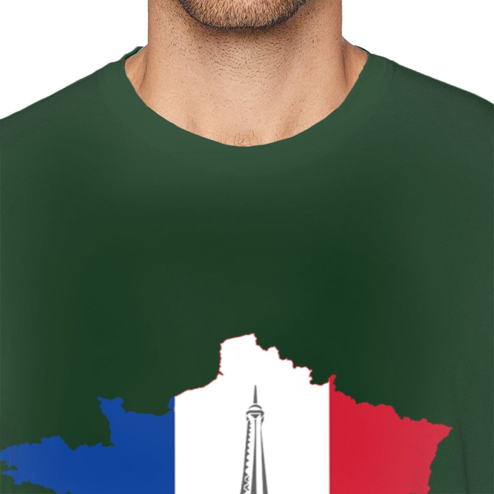 Men's France EURO 2024 Basic Short Sleeve T-Shirt BST1772