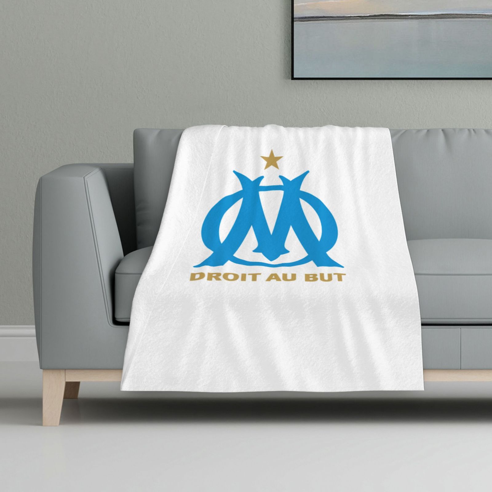 Olympique Marselile Flannel Blanket FLB1578