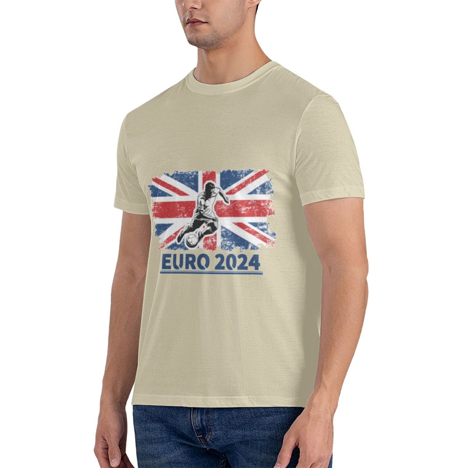 Men's England EURO 2024 Basic Short Sleeve T-Shirt BST1750