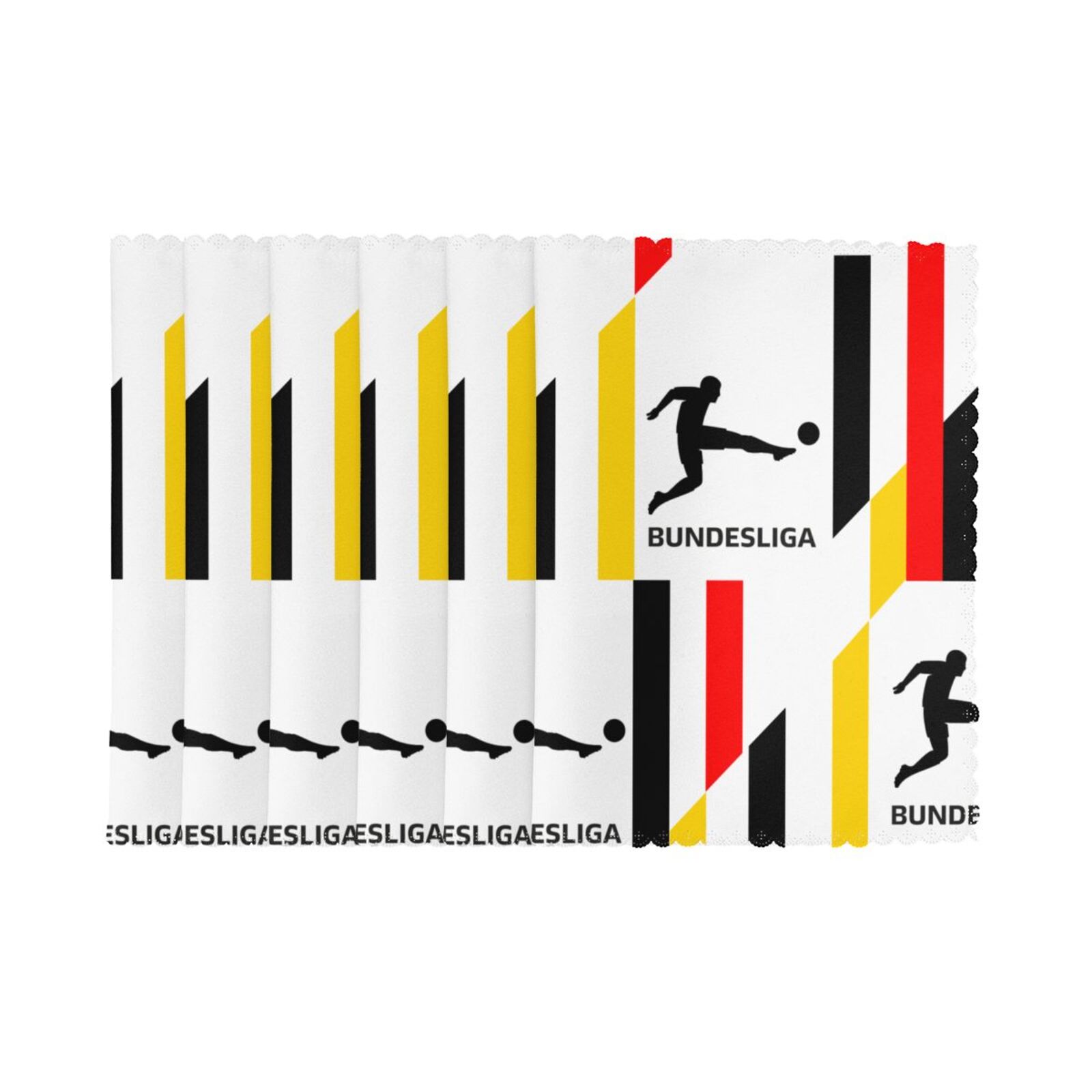 Germany Football League Placemat Set Of 6 PFD2266