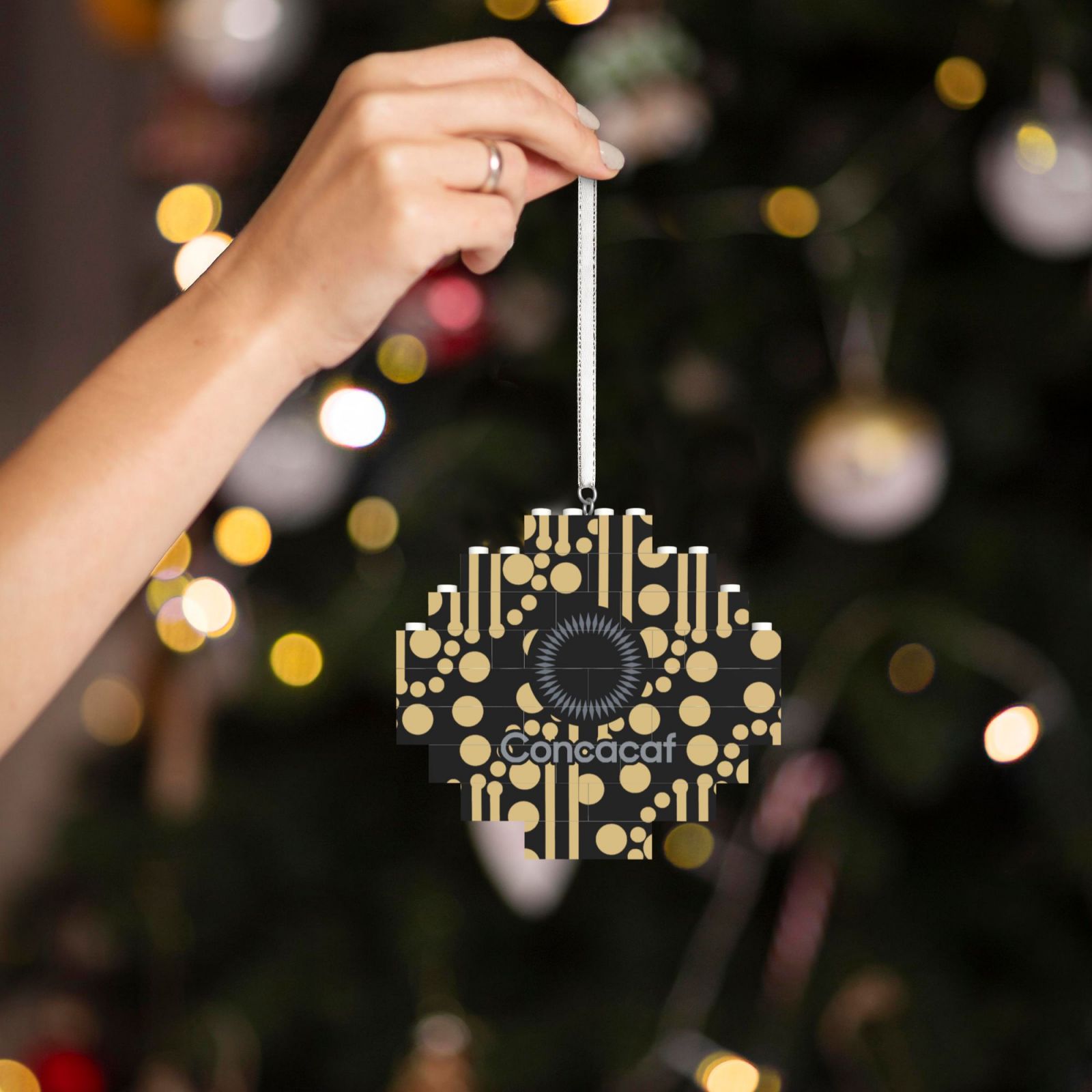 CONCACAF Building Block Puzzle Ornament BBP2003