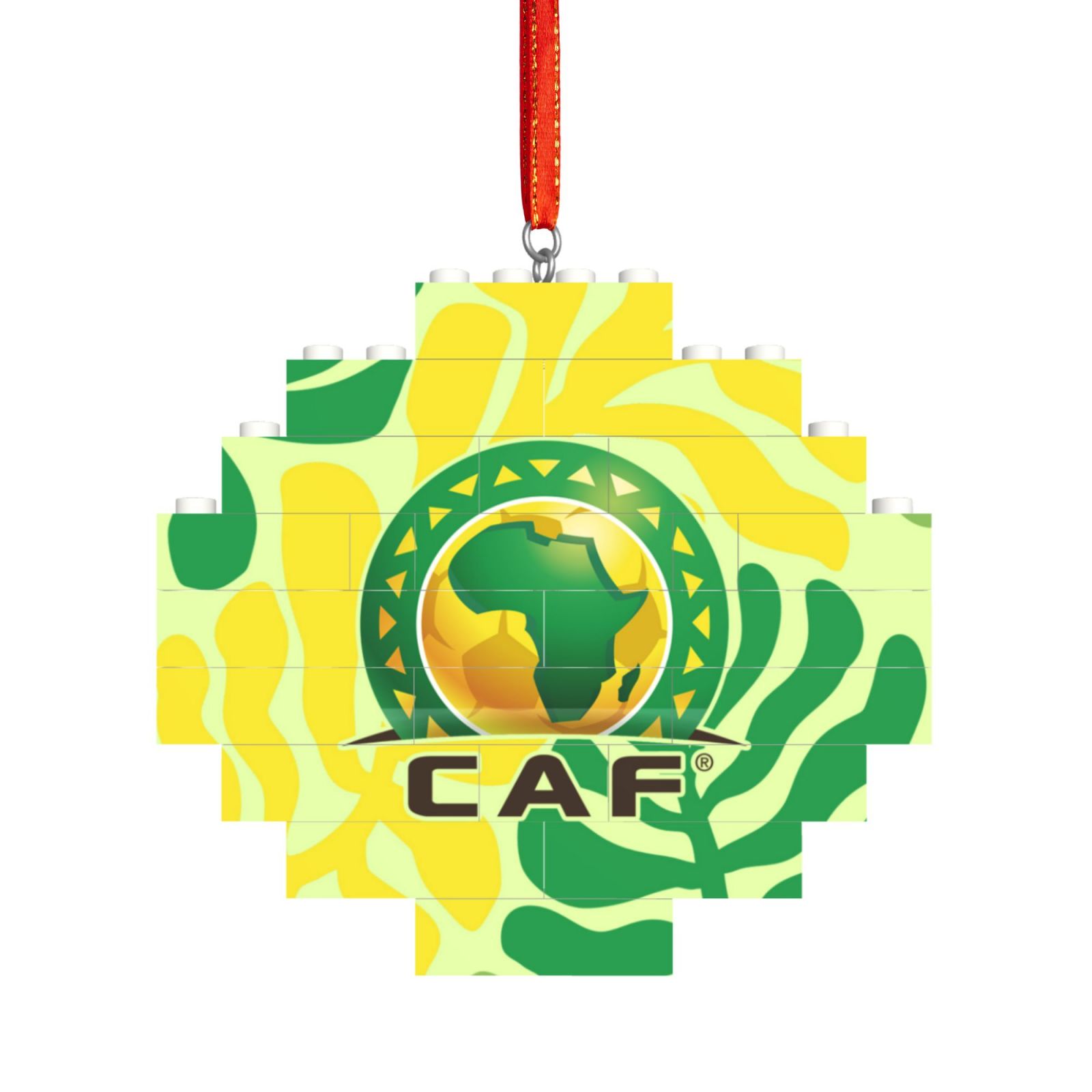 CAF Building Block Puzzle Ornament BBP2175