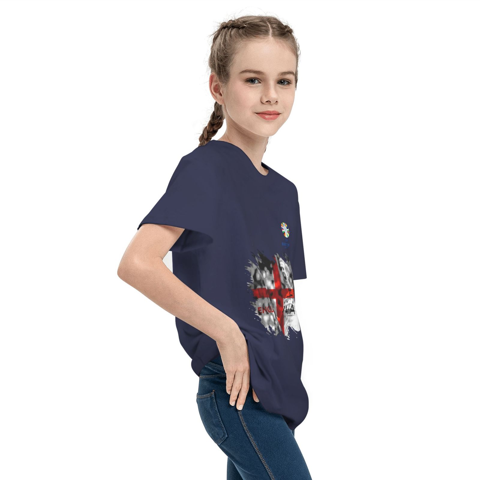 Kid's England EURO 2024 Teenage T-shirt TET1711