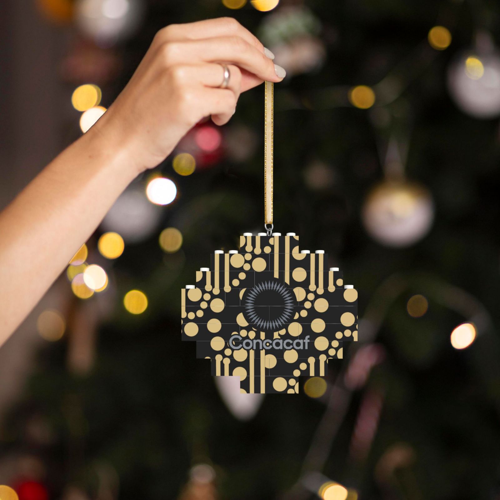 CONCACAF Building Block Puzzle Ornament BBP2003