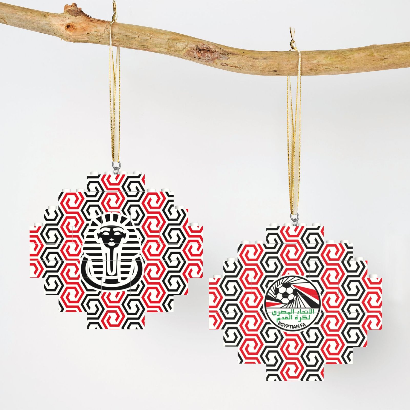 Egypt Building Block Puzzle Ornament BBP2009