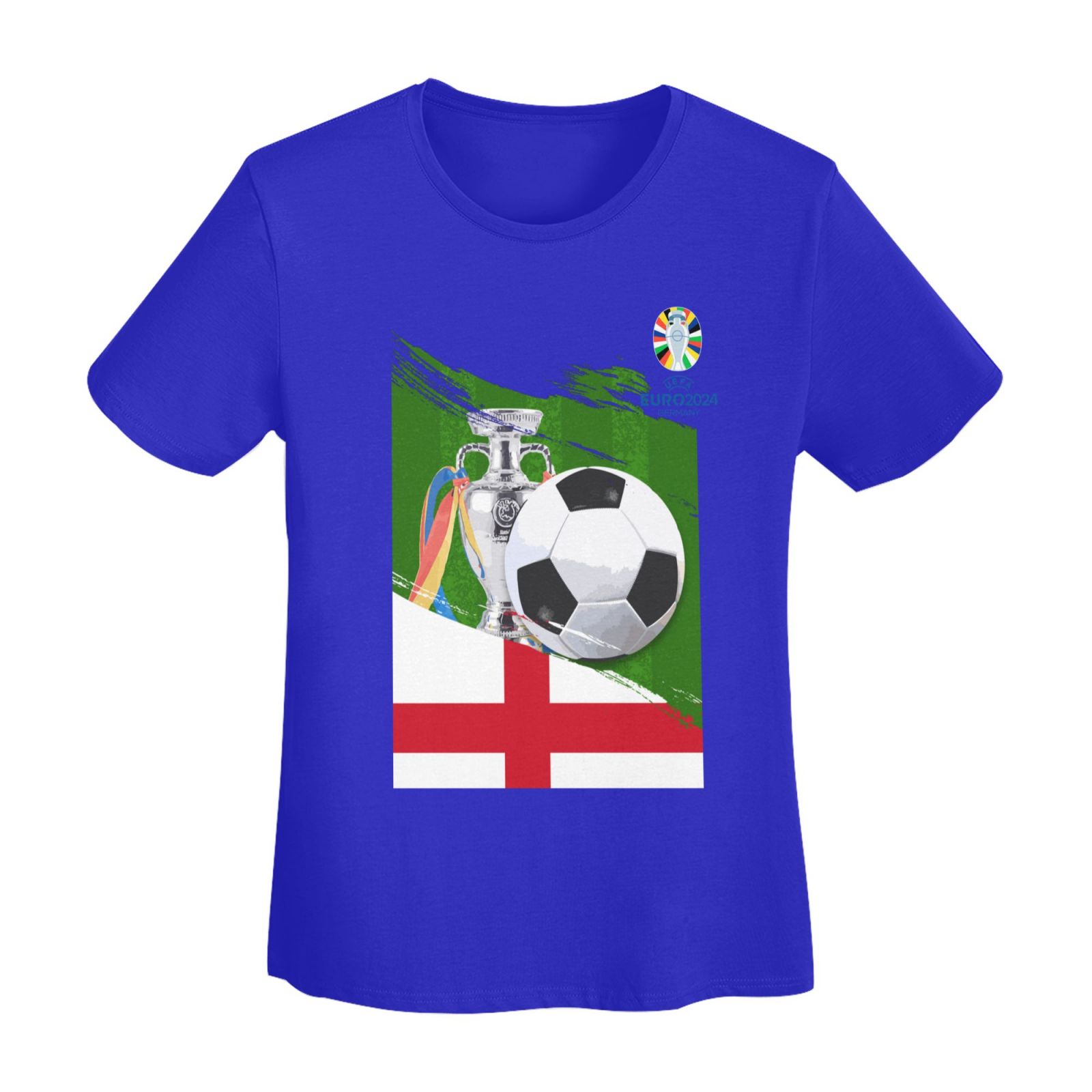 Women's England EURO 2024 Basic Short Sleeve T-Shirt WBT1682
