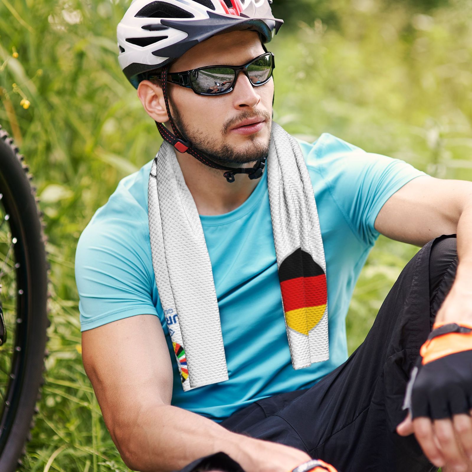 Germany EURO 2024 Cold Exercise Towel CET1693