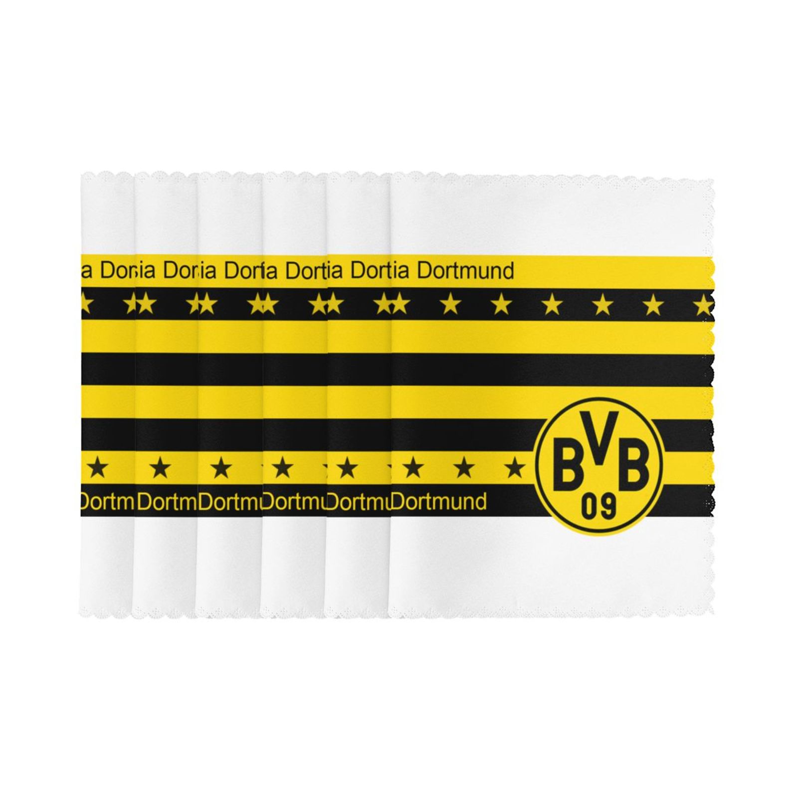 Borussia Dortmund Placemat Set Of 6 PFD2280