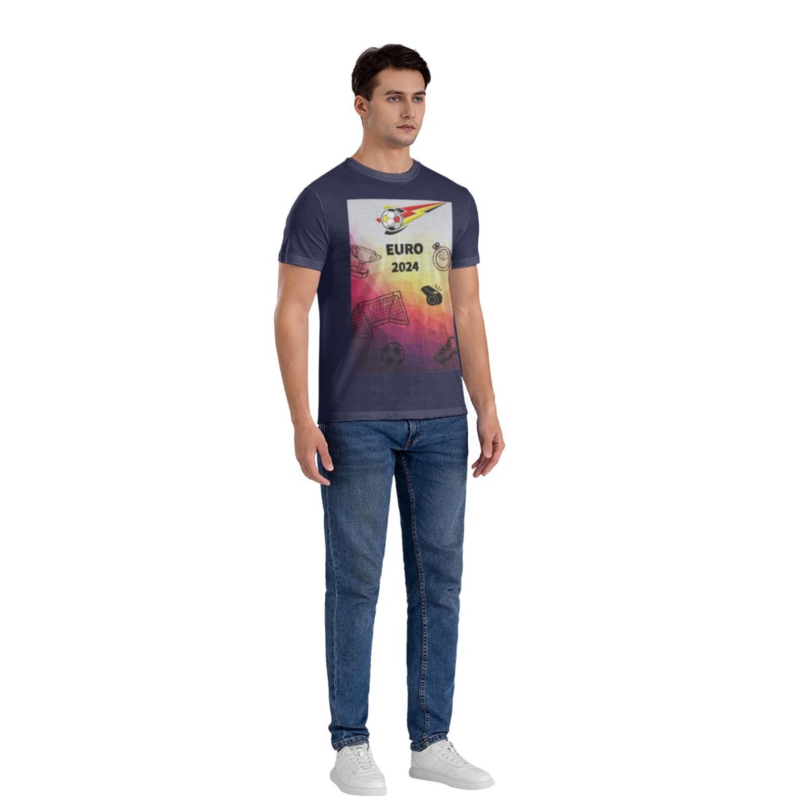 Men's Germany EURO 2024 Basic Short Sleeve T-Shirt BST1771