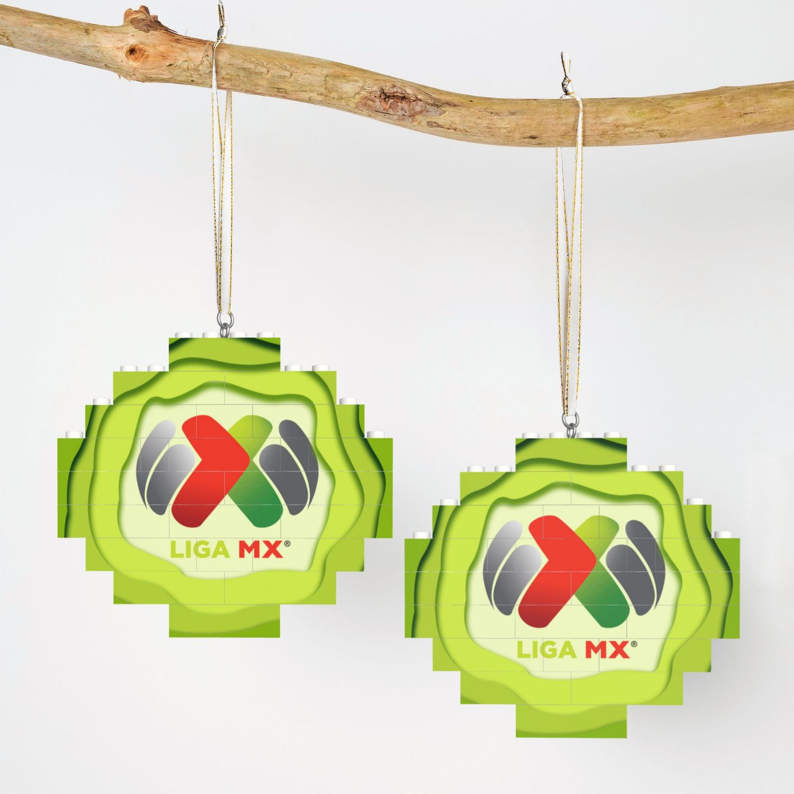 LIGA MX Building Block Puzzle Ornament BBP2199