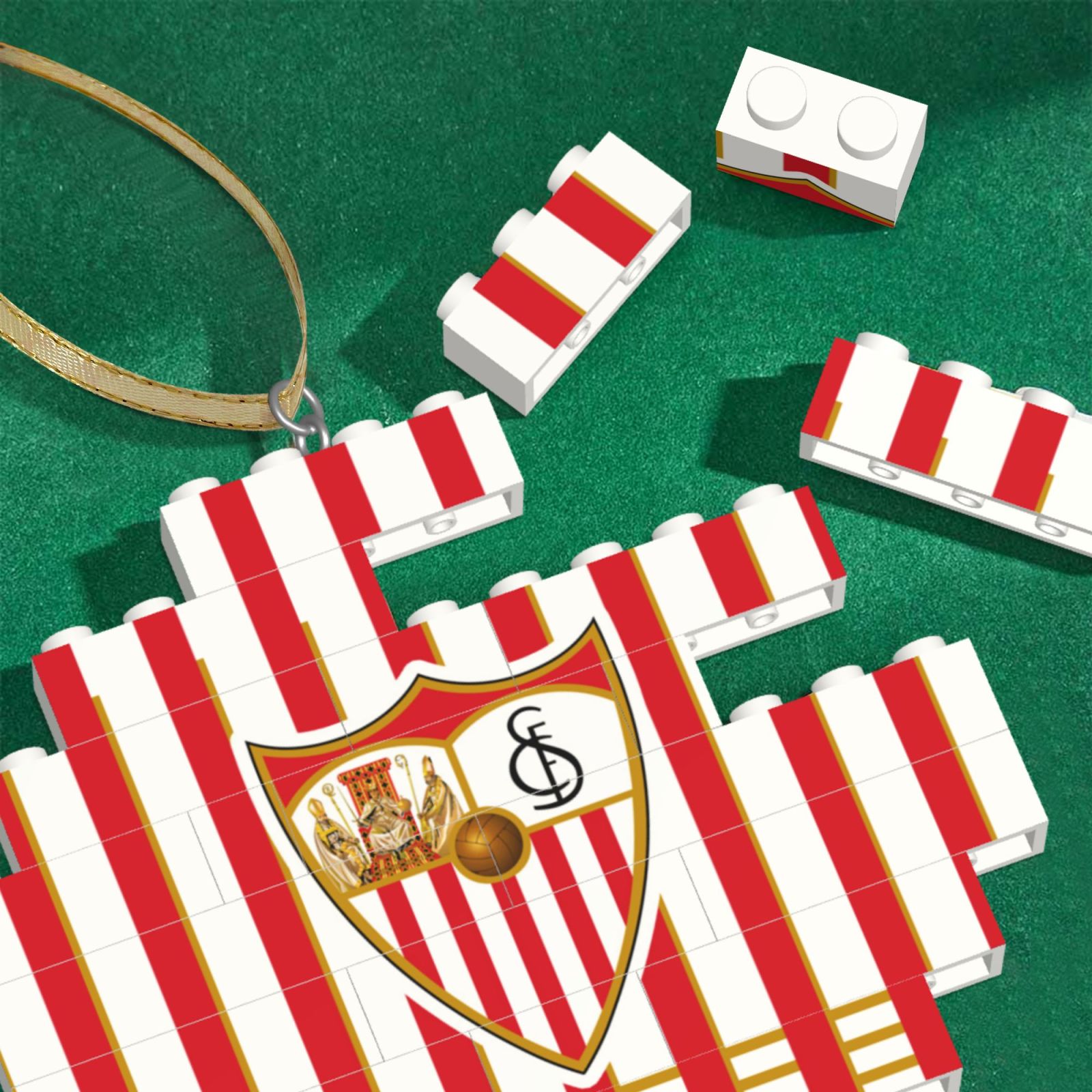 Sevilla Building Block Puzzle Ornament BBP2102