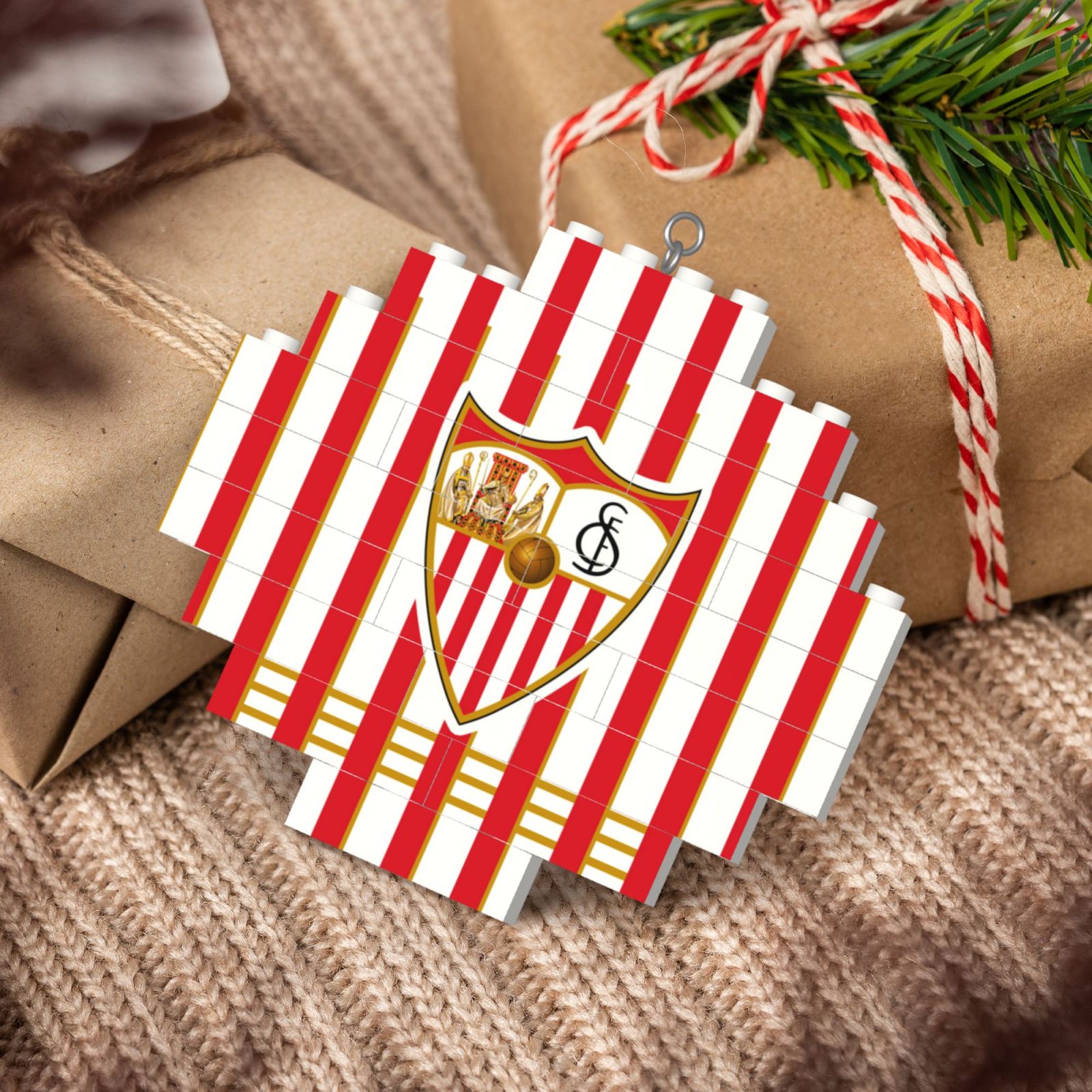 Sevilla Building Block Puzzle Ornament BBP2102