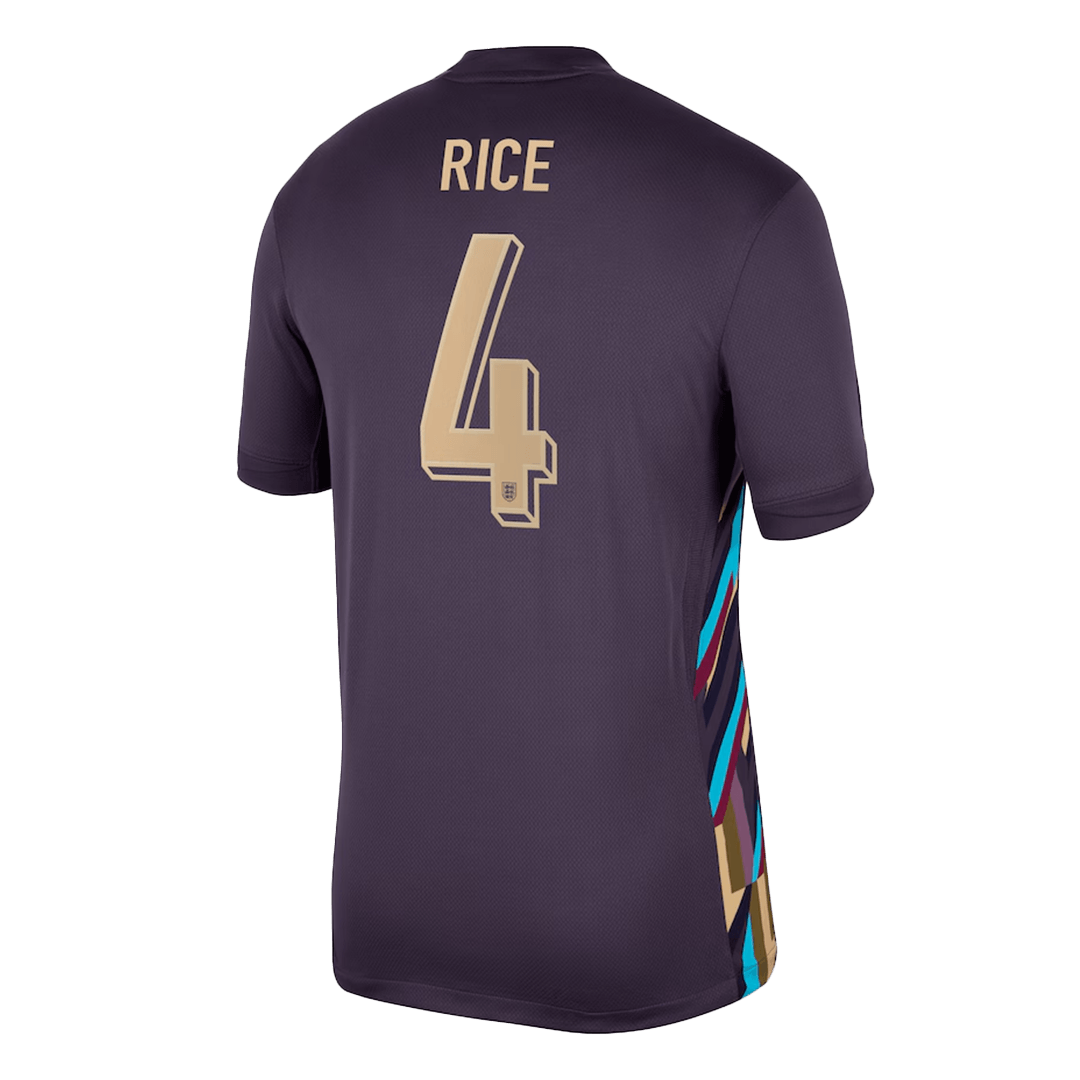 Declan Rice #4 England Away Jersey EURO 2024