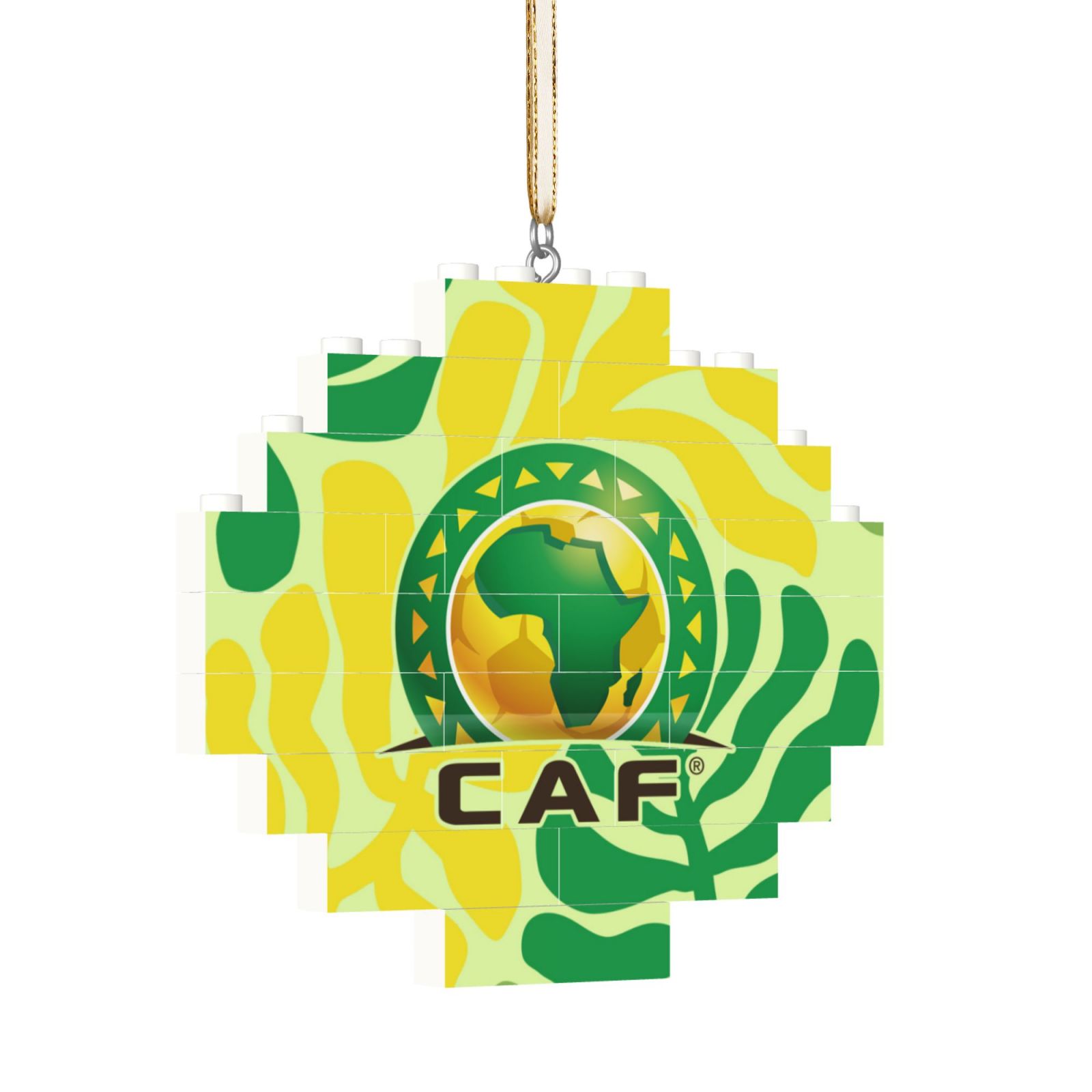 CAF Building Block Puzzle Ornament BBP2175