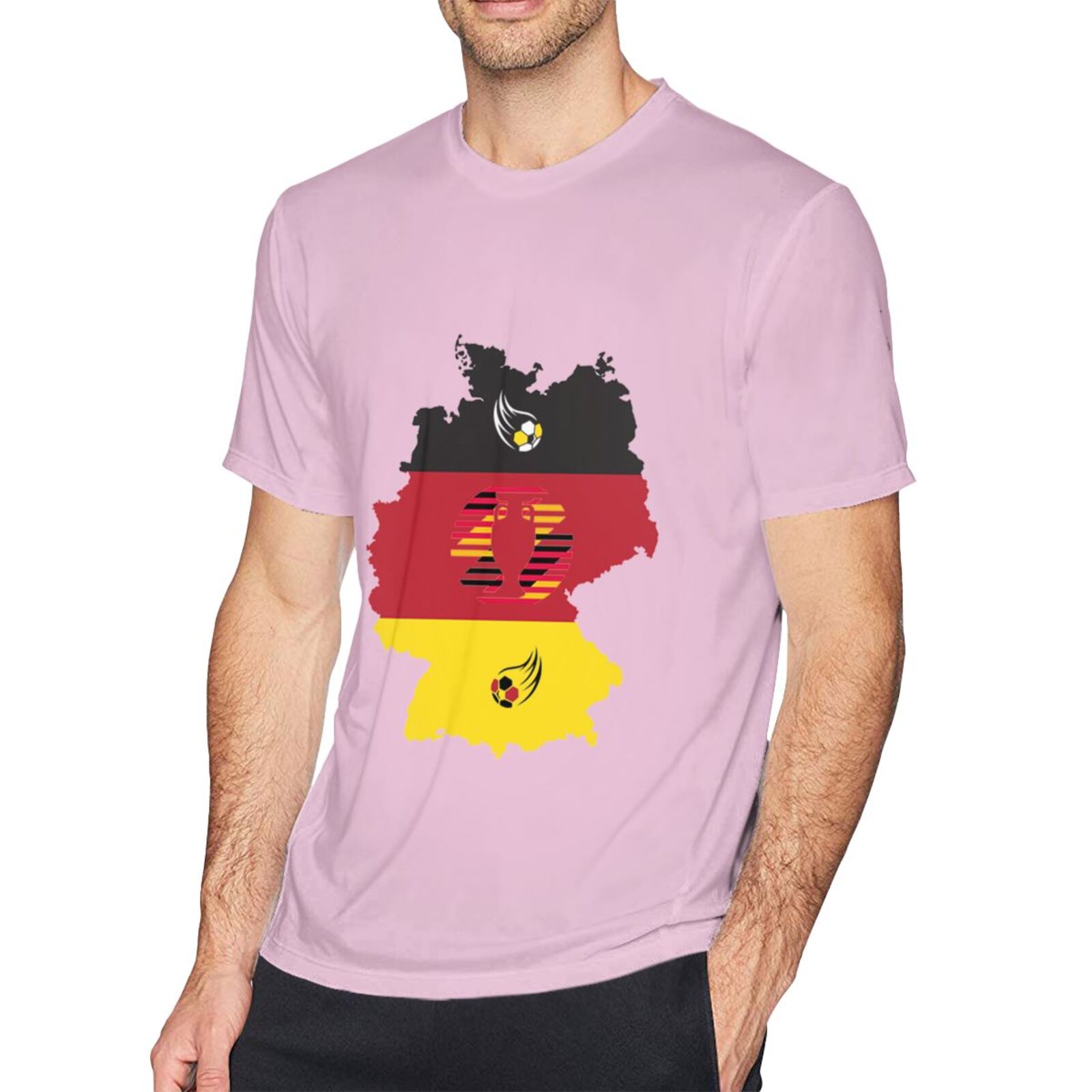 Men's Germany EURO 2024 Basic Short Sleeve T-Shirt BST1770