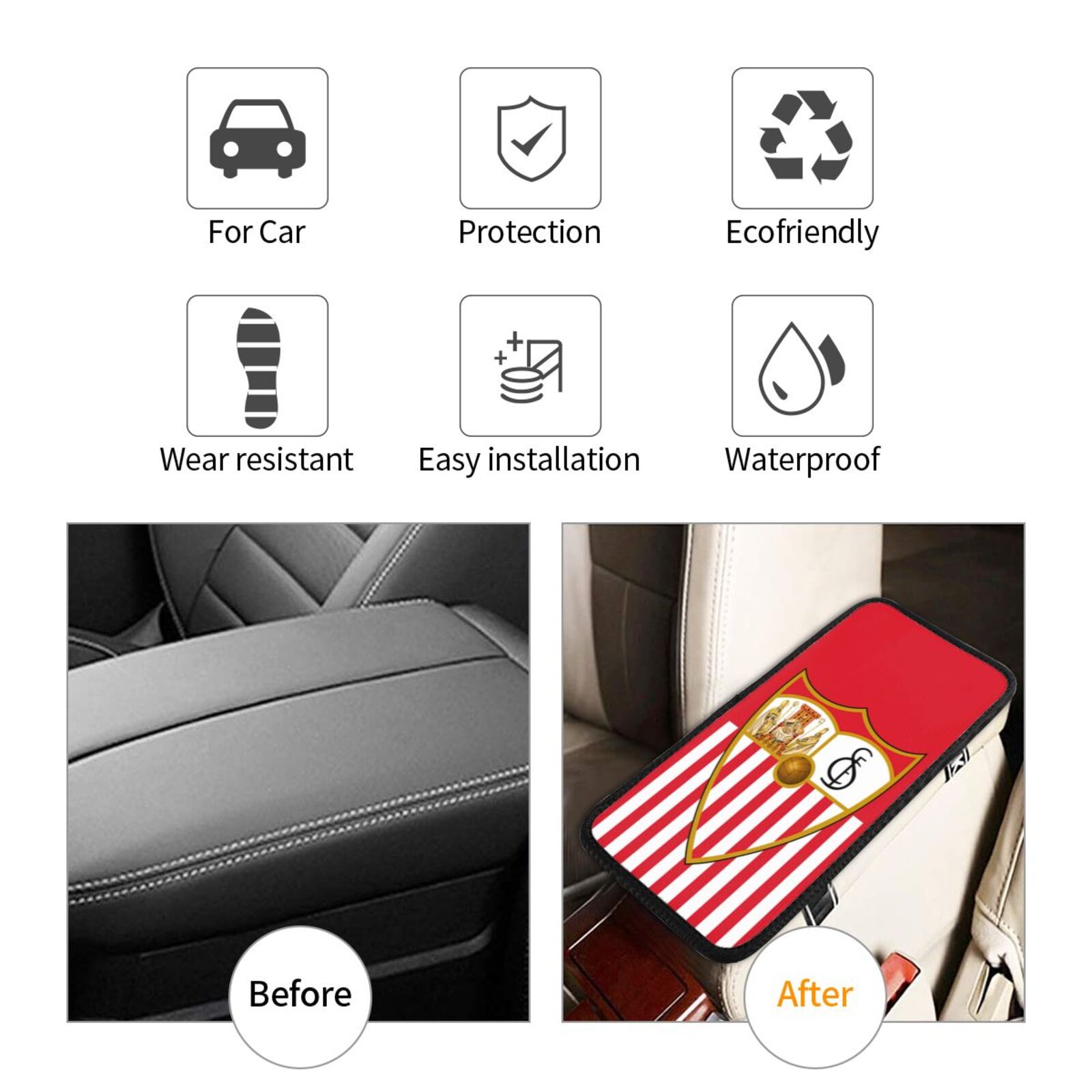 Sevilla Car Handrail Box Cushion CHC2588