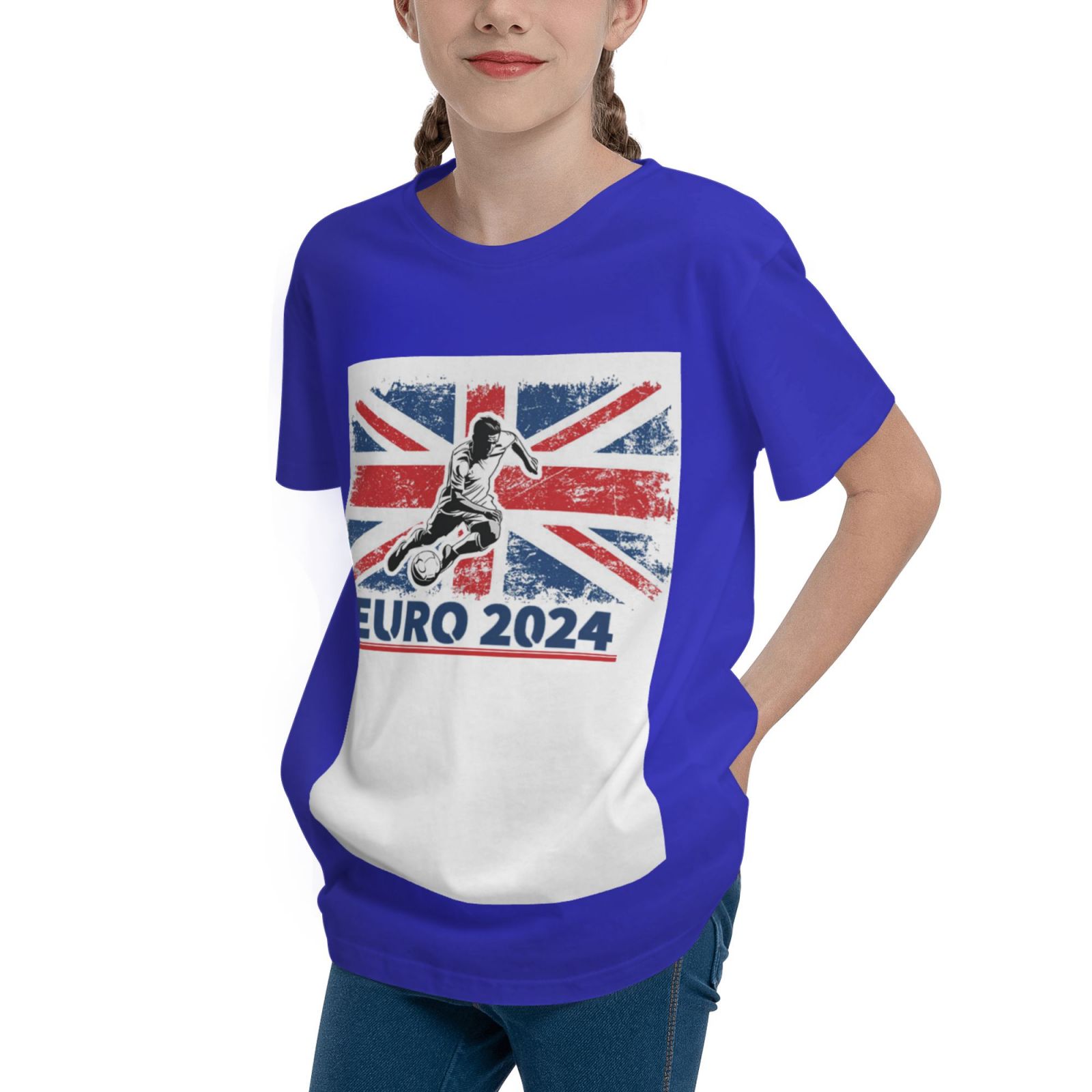 Kid's England EURO 2024 Teenage T-shirt TET1754