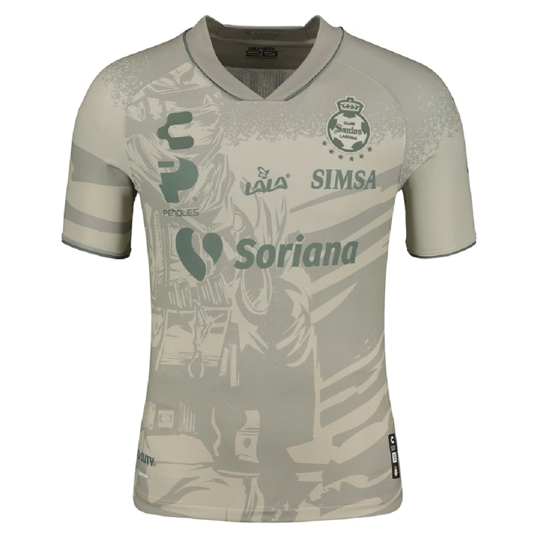 Santos Laguna all of Duty Third Jersey 23/24