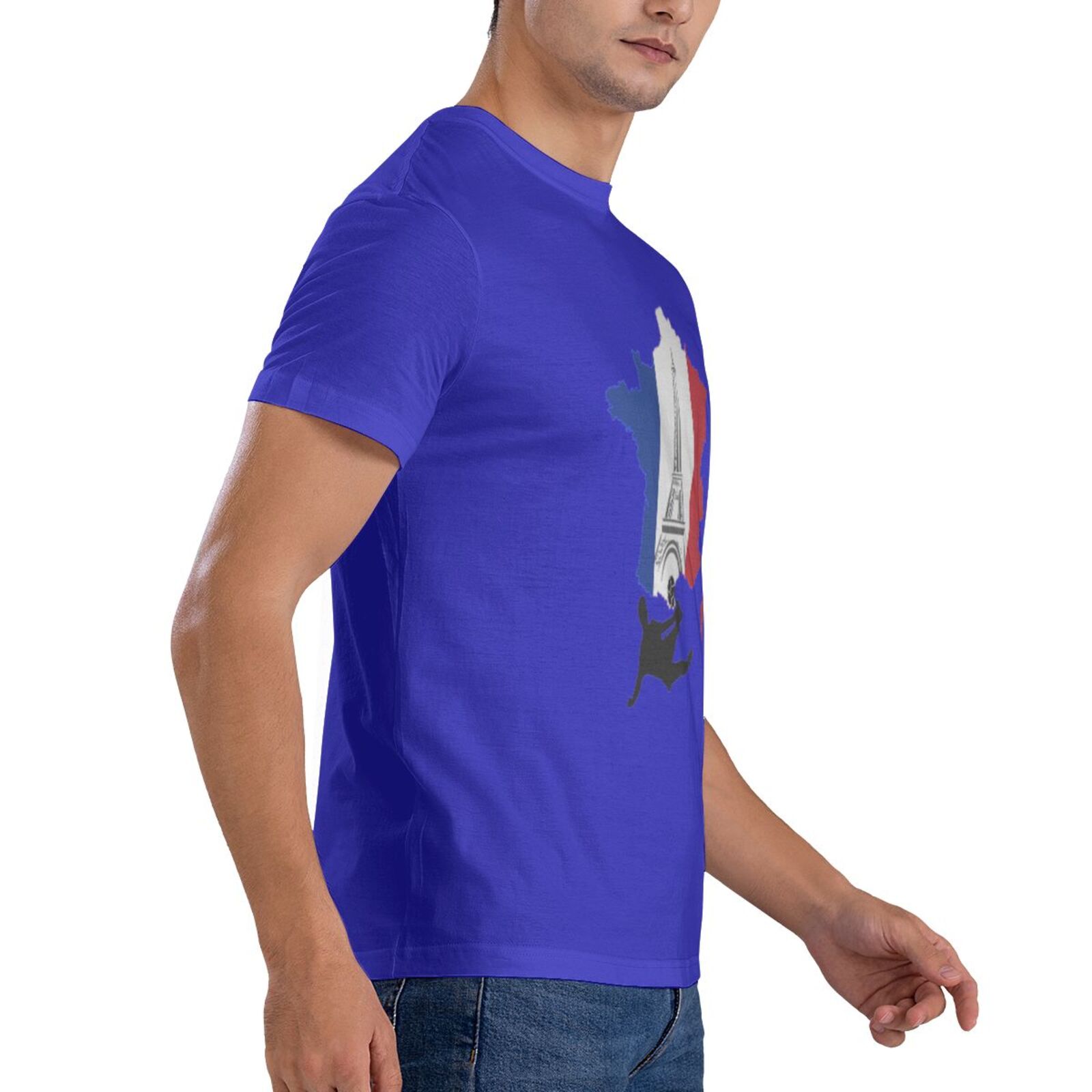Men's France EURO 2024 Basic Short Sleeve T-Shirt BST1772