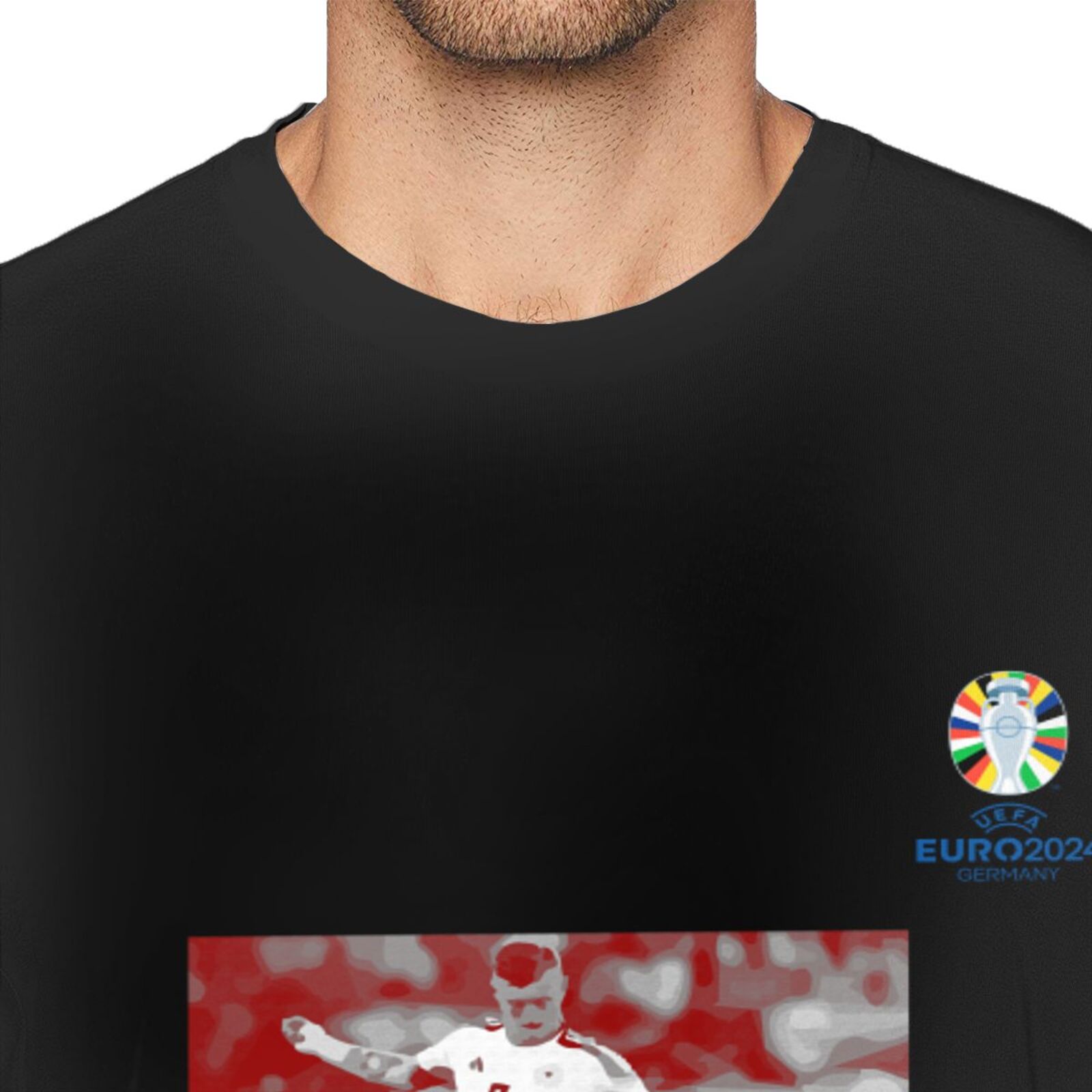 Men's Germany EURO 2024 Basic Short Sleeve T-Shirt BST1704