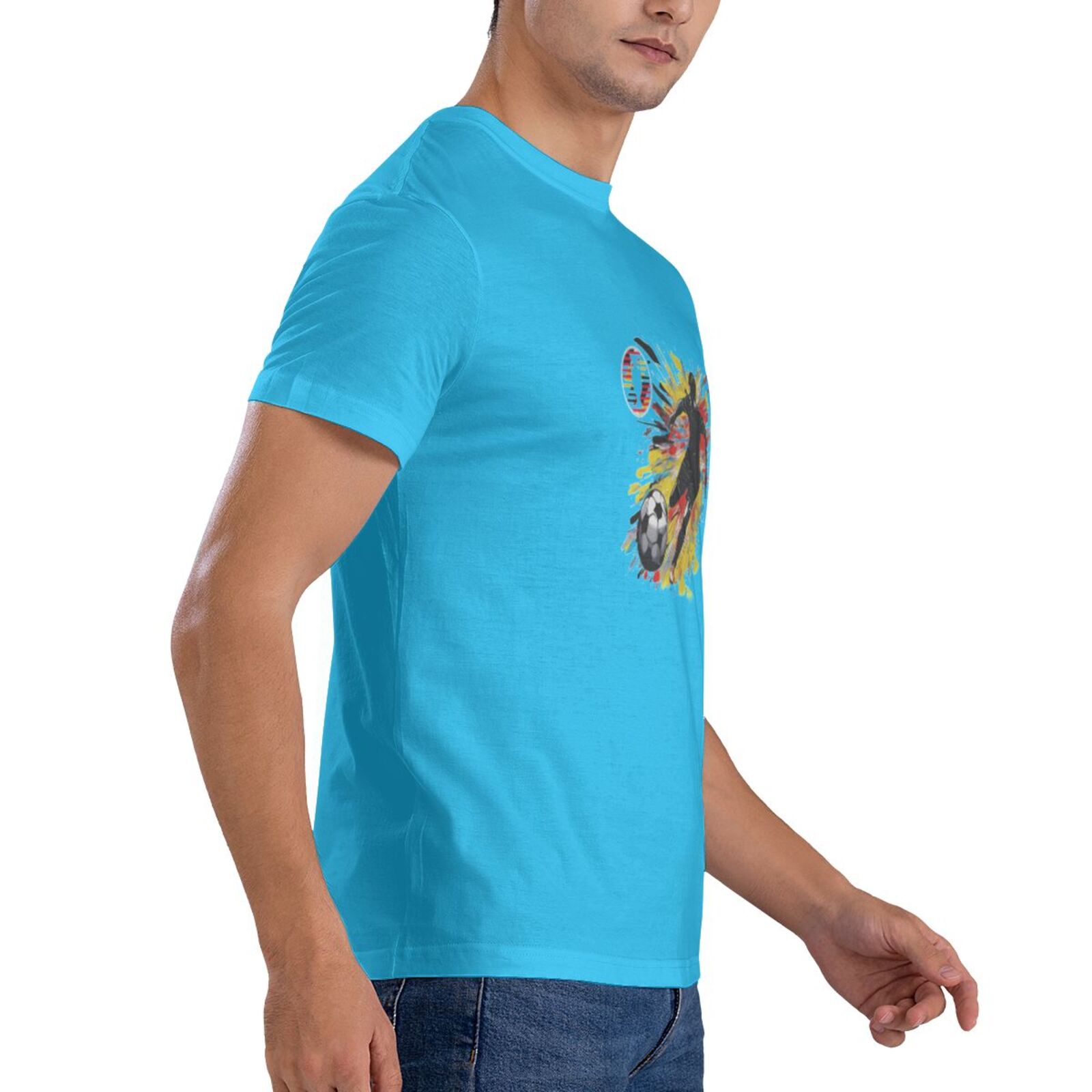 Men's Germany EURO 2024 Basic Short Sleeve T-Shirt BST1748