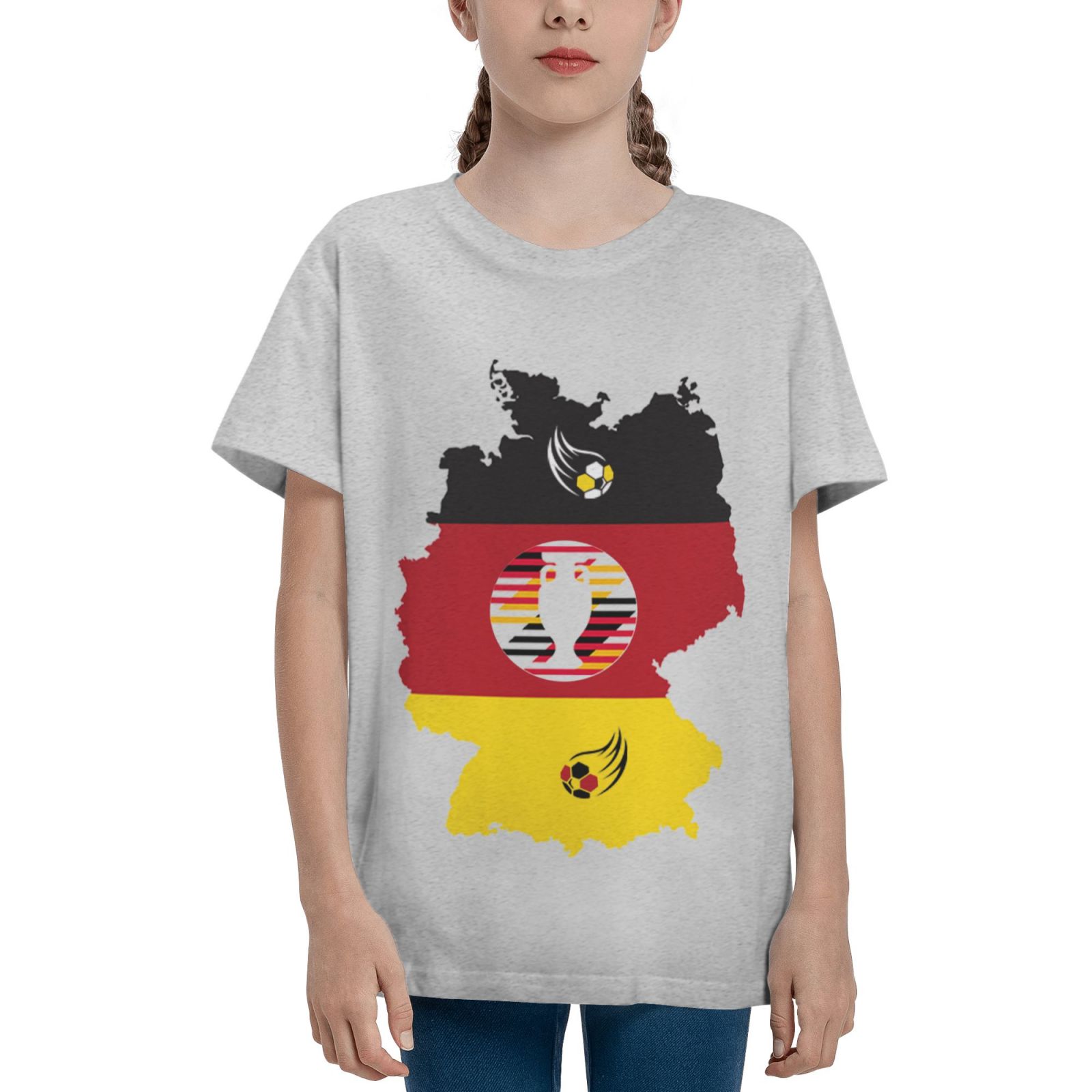 Kid's Germany EURO 2024 Teenage T-shirt TET1769