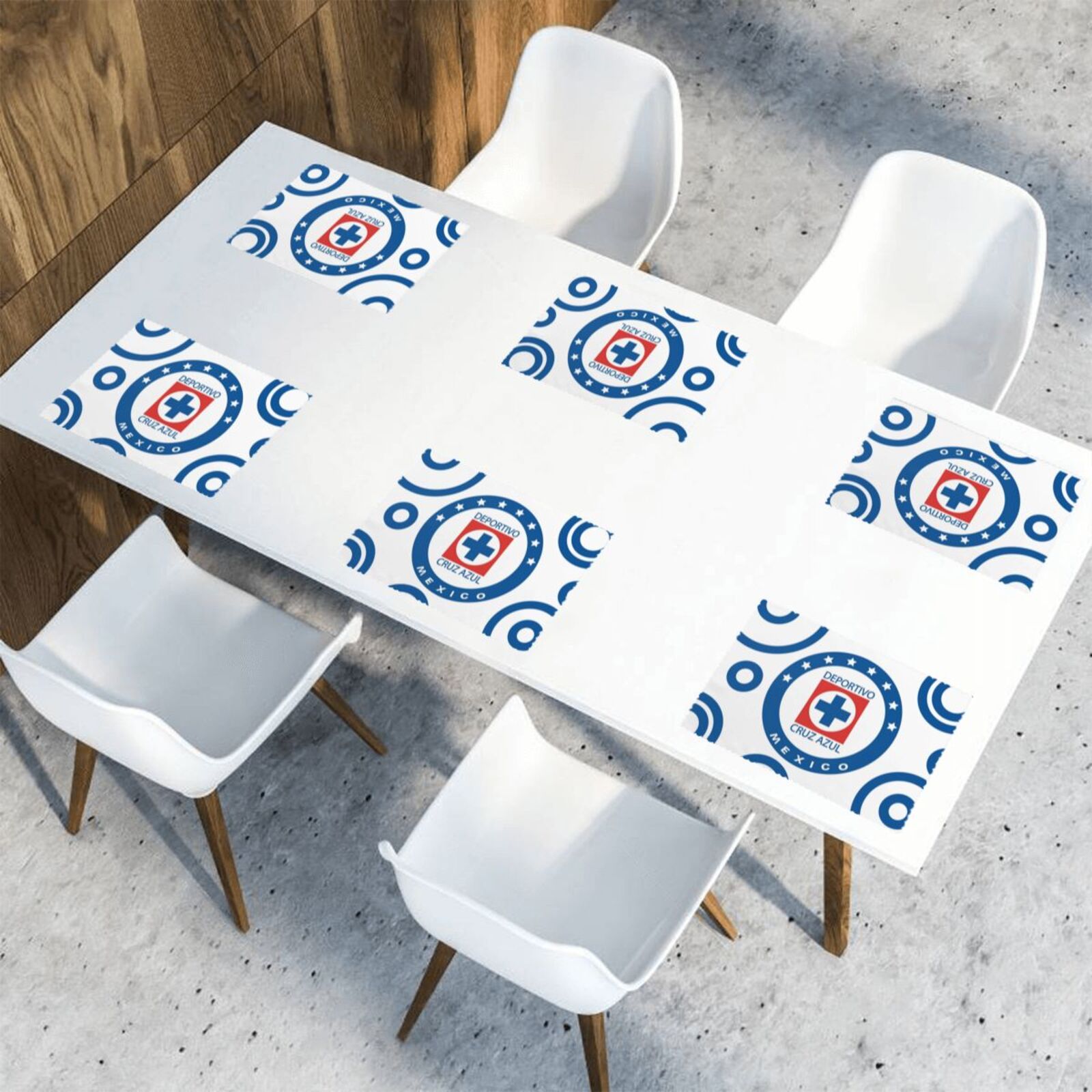 Cruz Azul Placemat Set Of 6 PFD2049