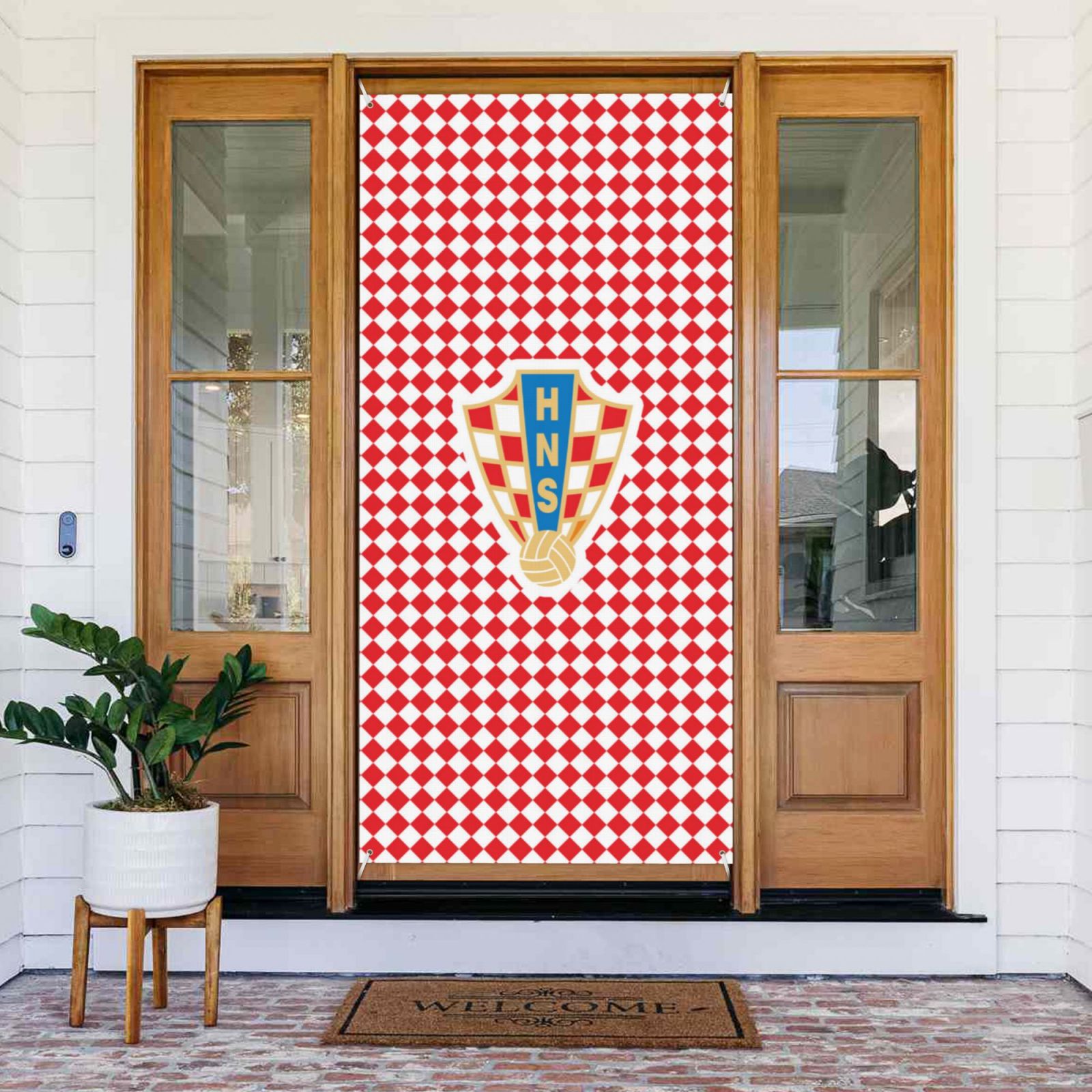 Croatia Door Cover Decorated Banner DCB2797