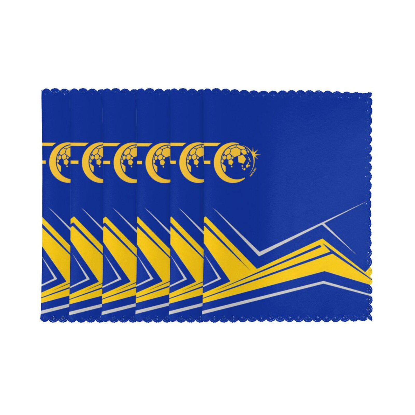 Asian Football Confederation Placemat Set Of 6 PFD2277