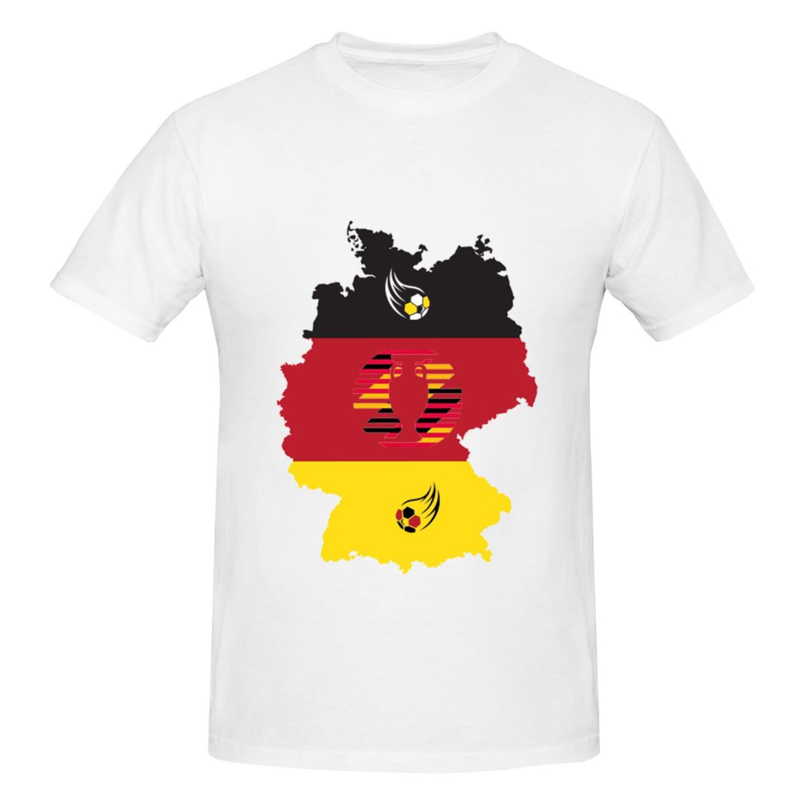 Men's Germany EURO 2024 Basic Short Sleeve T-Shirt BST1770