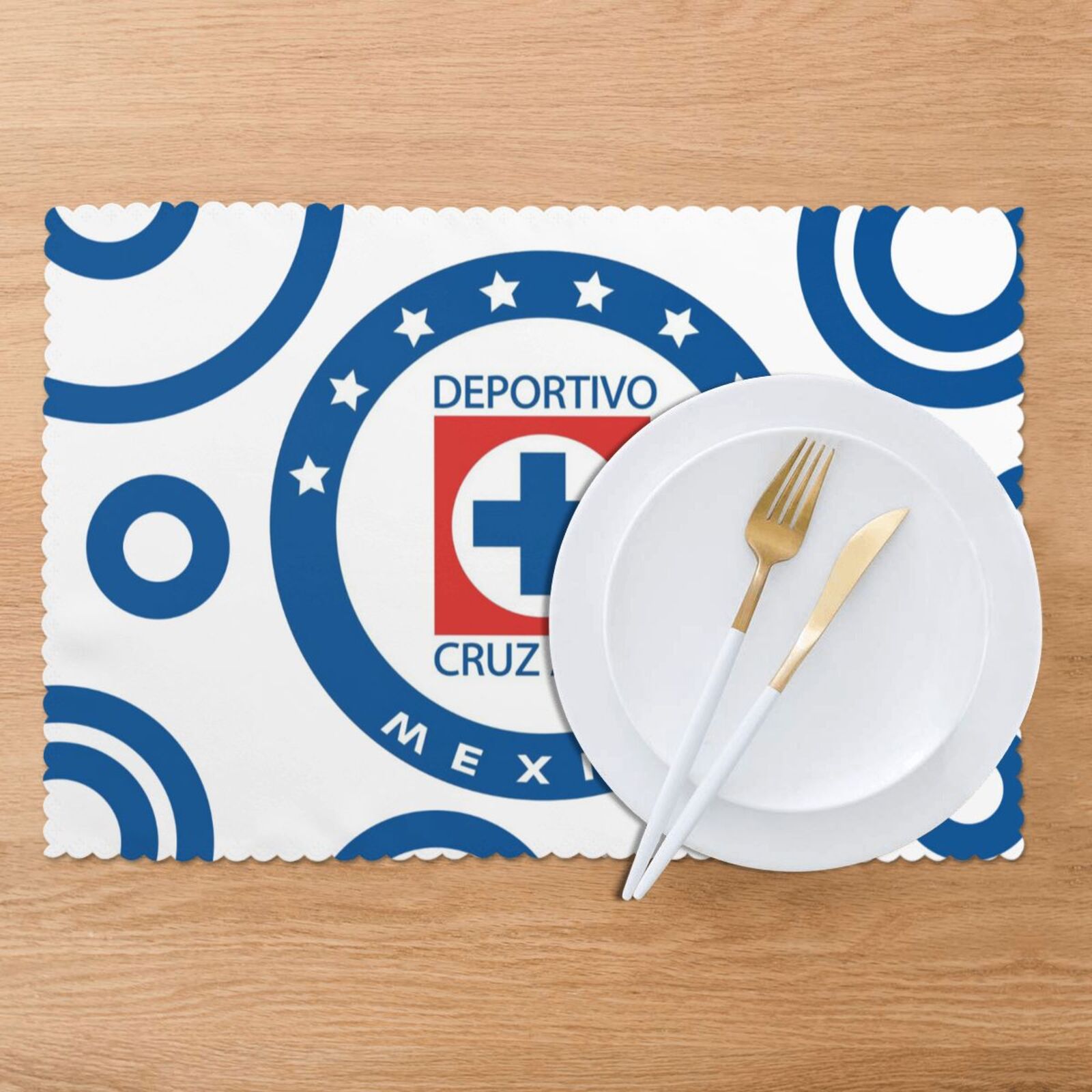 Cruz Azul Placemat Set Of 6 PFD2049