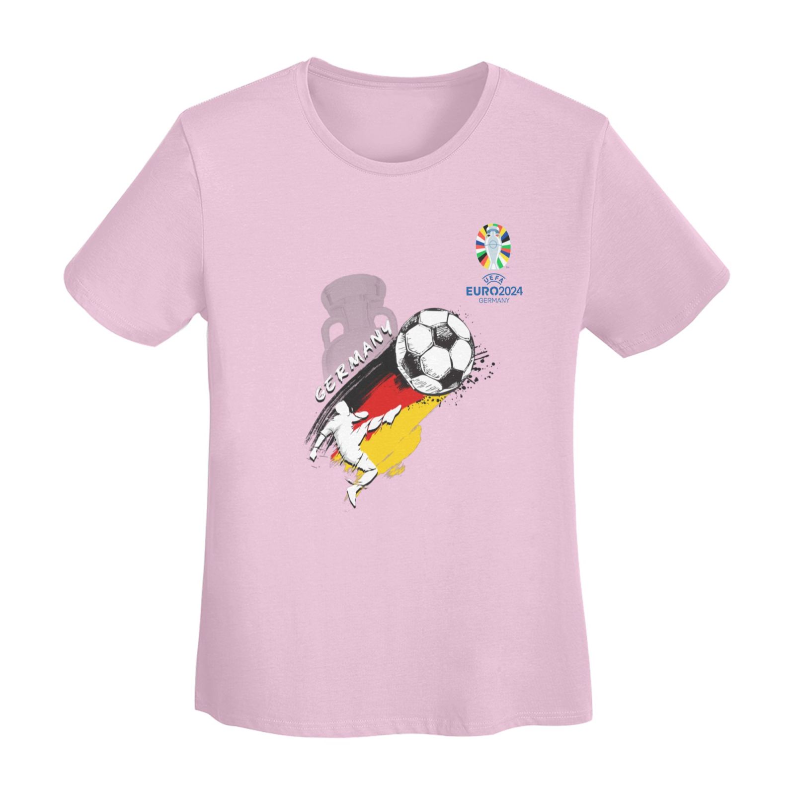 Women's Germany EURO 2024 Basic Short Sleeve T-Shirt WBT1680