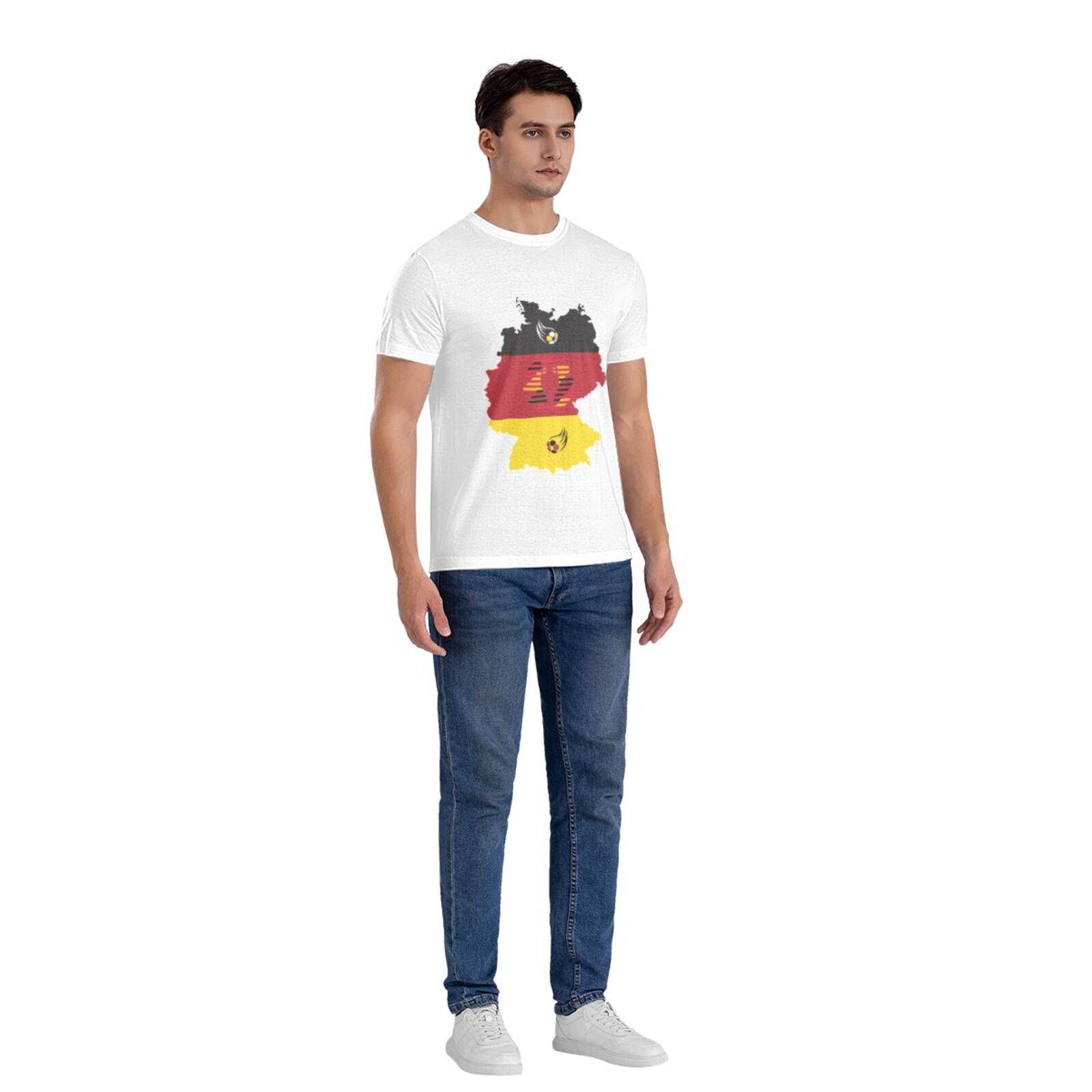 Men's Germany EURO 2024 Basic Short Sleeve T-Shirt BST1770