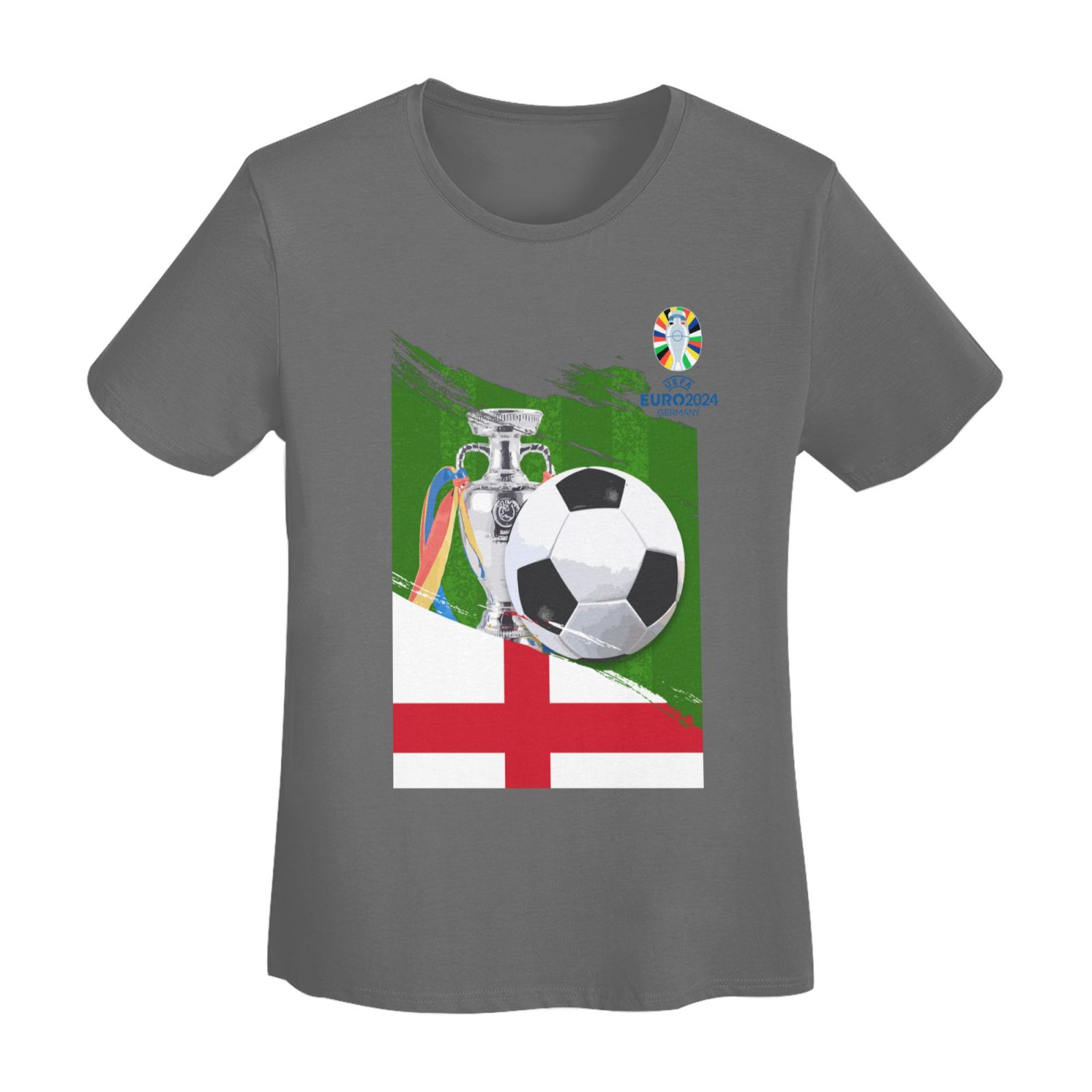 Women's England EURO 2024 Basic Short Sleeve T-Shirt WBT1682