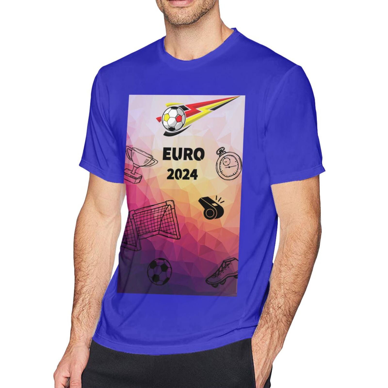 Men's Germany EURO 2024 Basic Short Sleeve T-Shirt BST1771