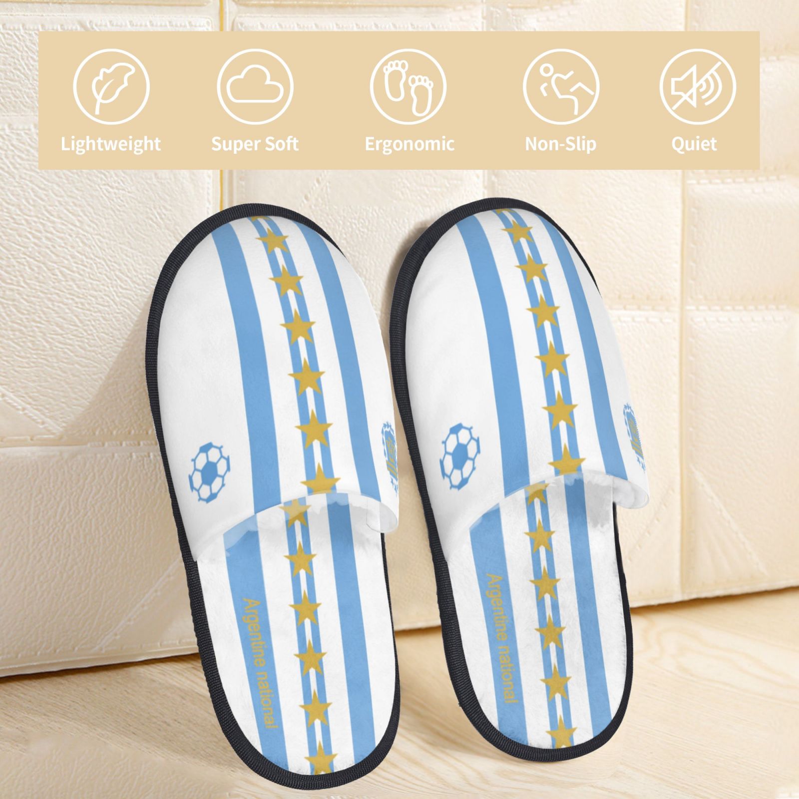 Argentina Cotton Slippers FSP2333