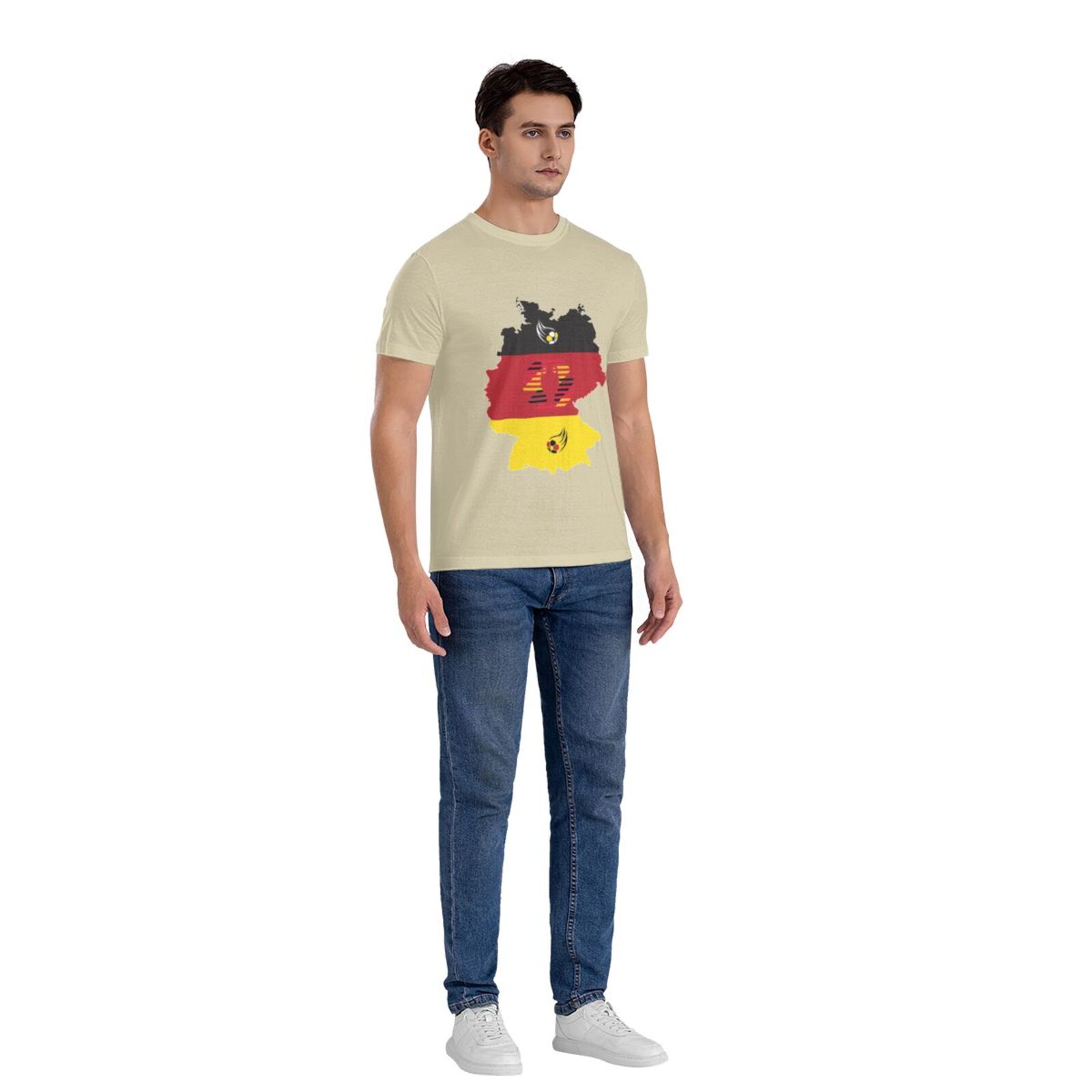 Men's Germany EURO 2024 Basic Short Sleeve T-Shirt BST1770