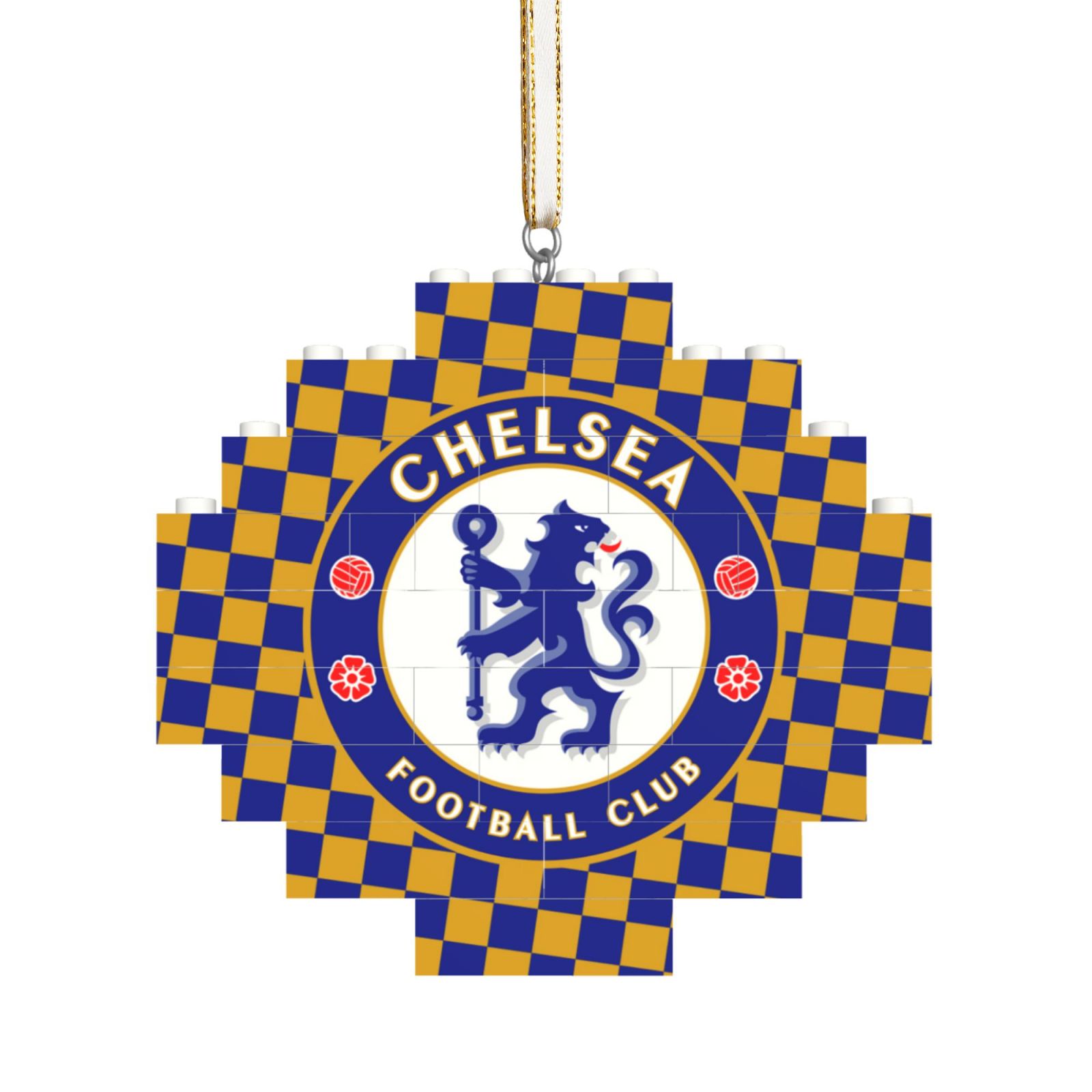 Chelsea Building Block Puzzle Ornament BBP2171