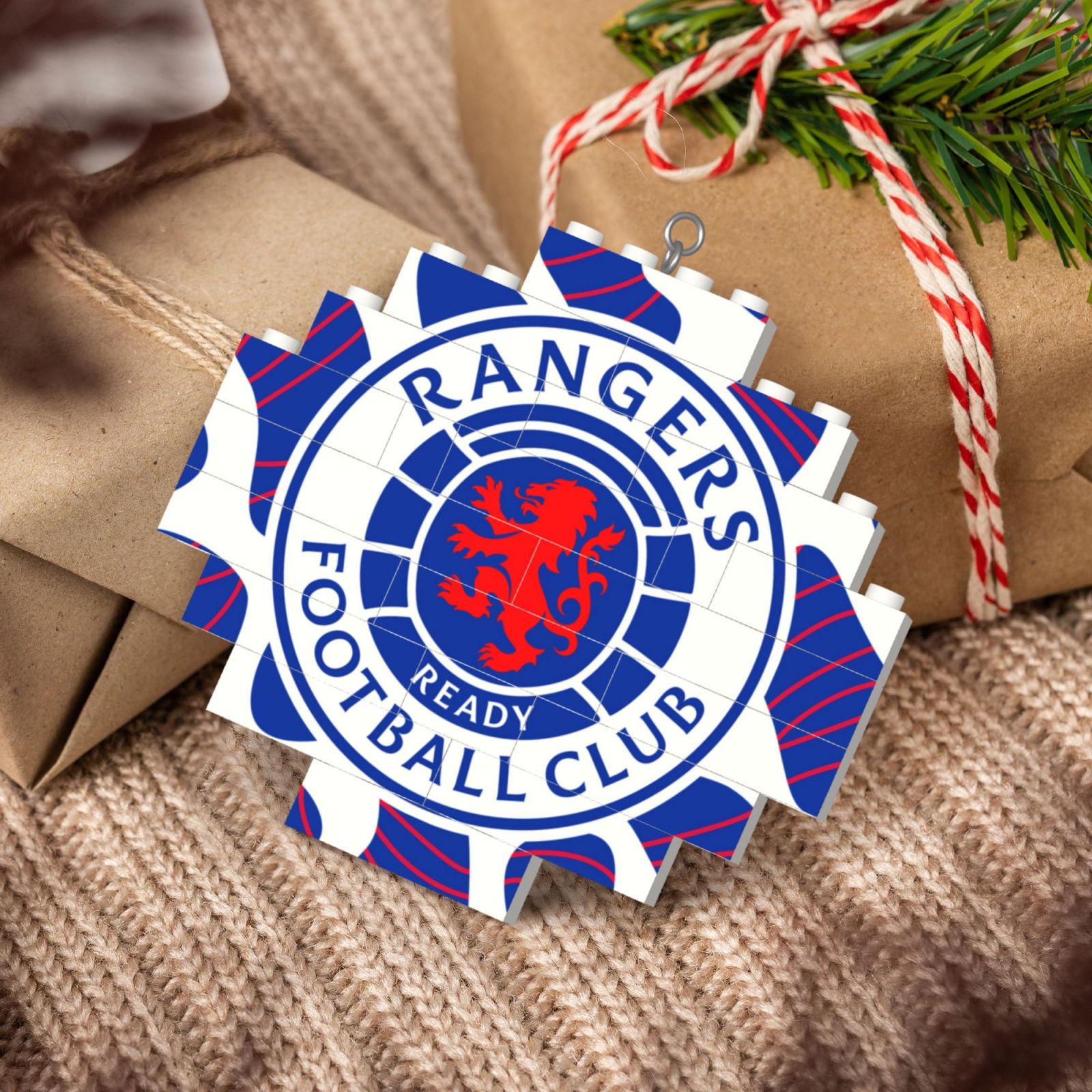 Rangers Building Block Puzzle Ornament BBP2181