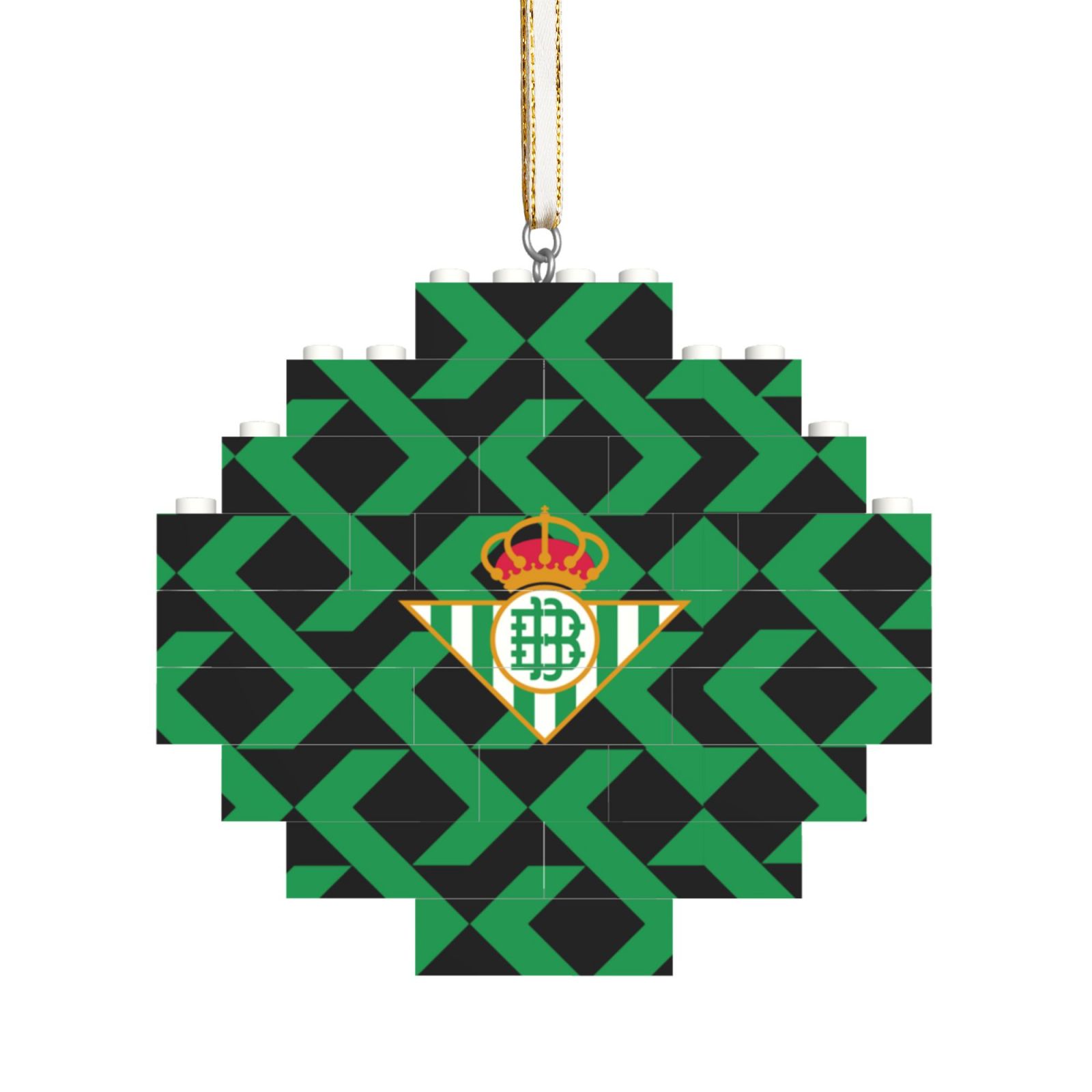 Real Betis Building Block Puzzle Ornament BBP2004