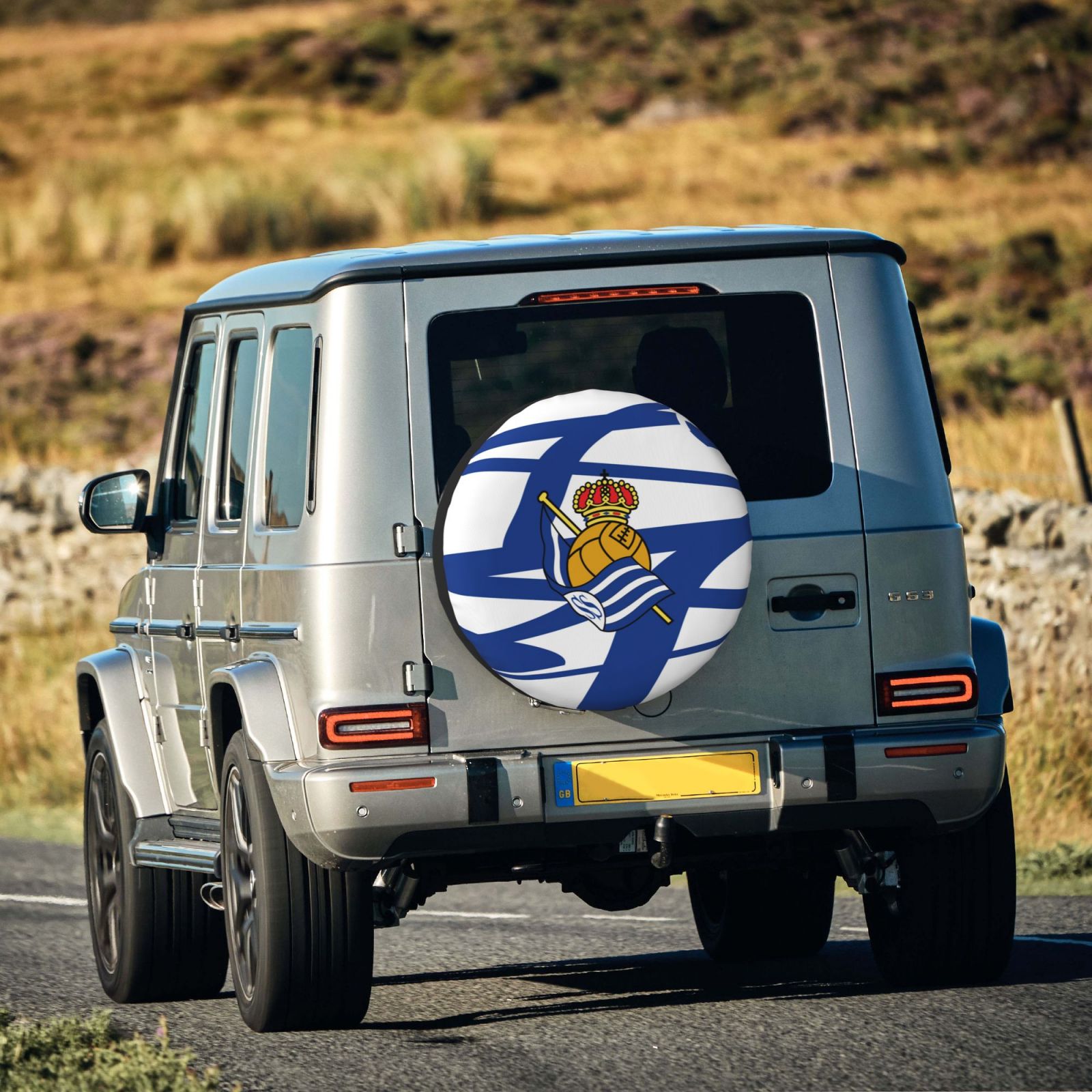 Real Sociedad Car Tire Dust Cover TIC2774