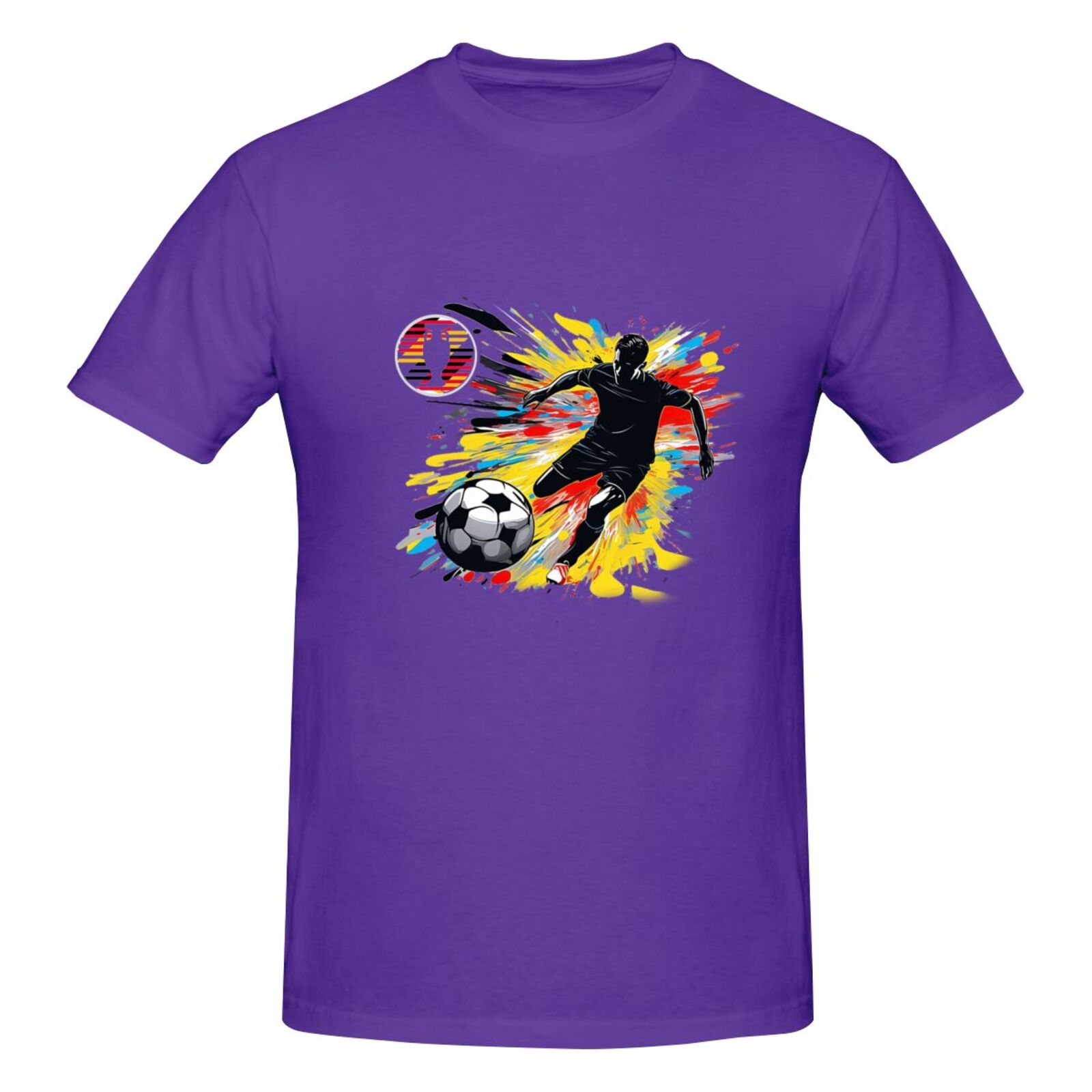 Men's Germany EURO 2024 Basic Short Sleeve T-Shirt BST1748