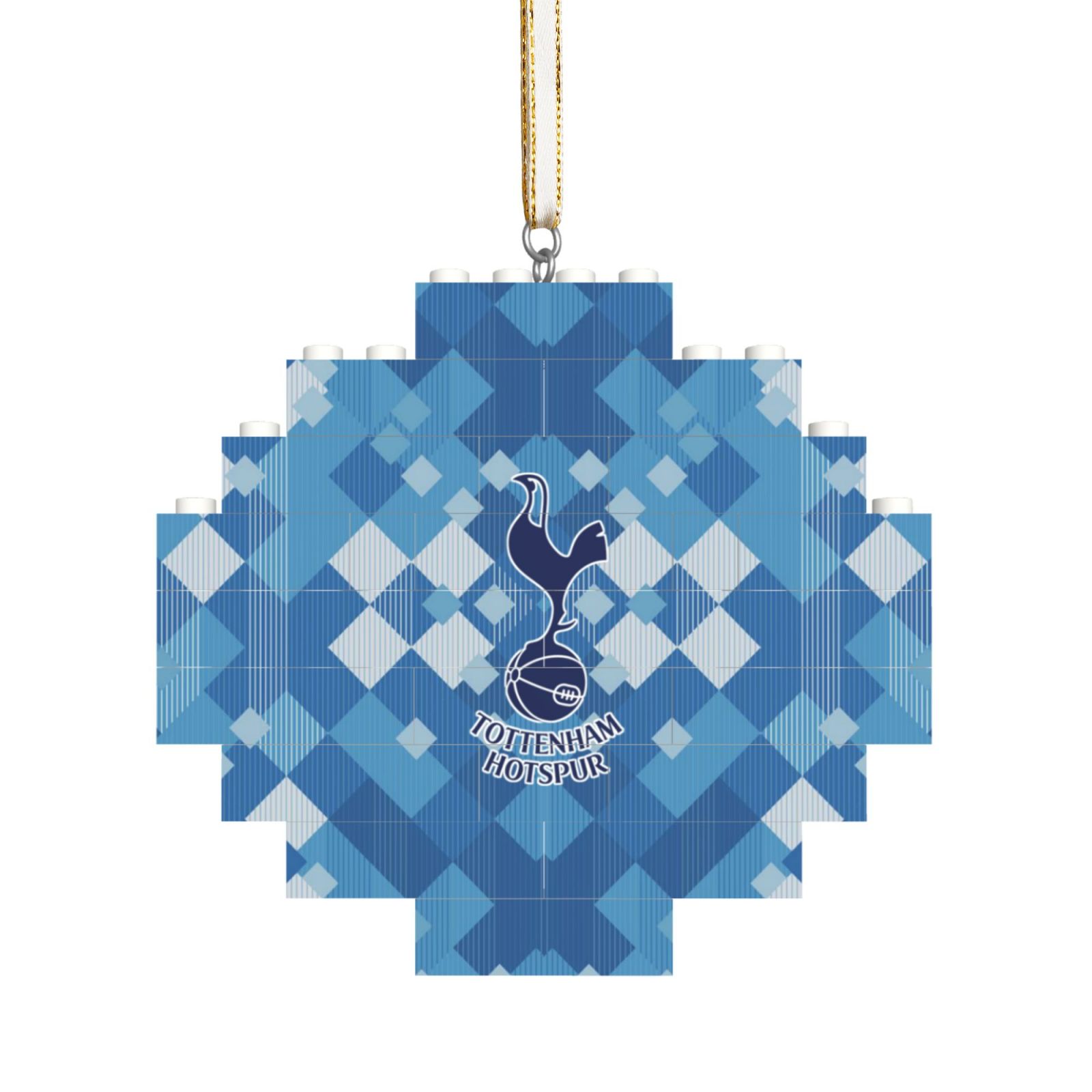 Tottenham Hotspur Building Block Puzzle Ornament BBP1992