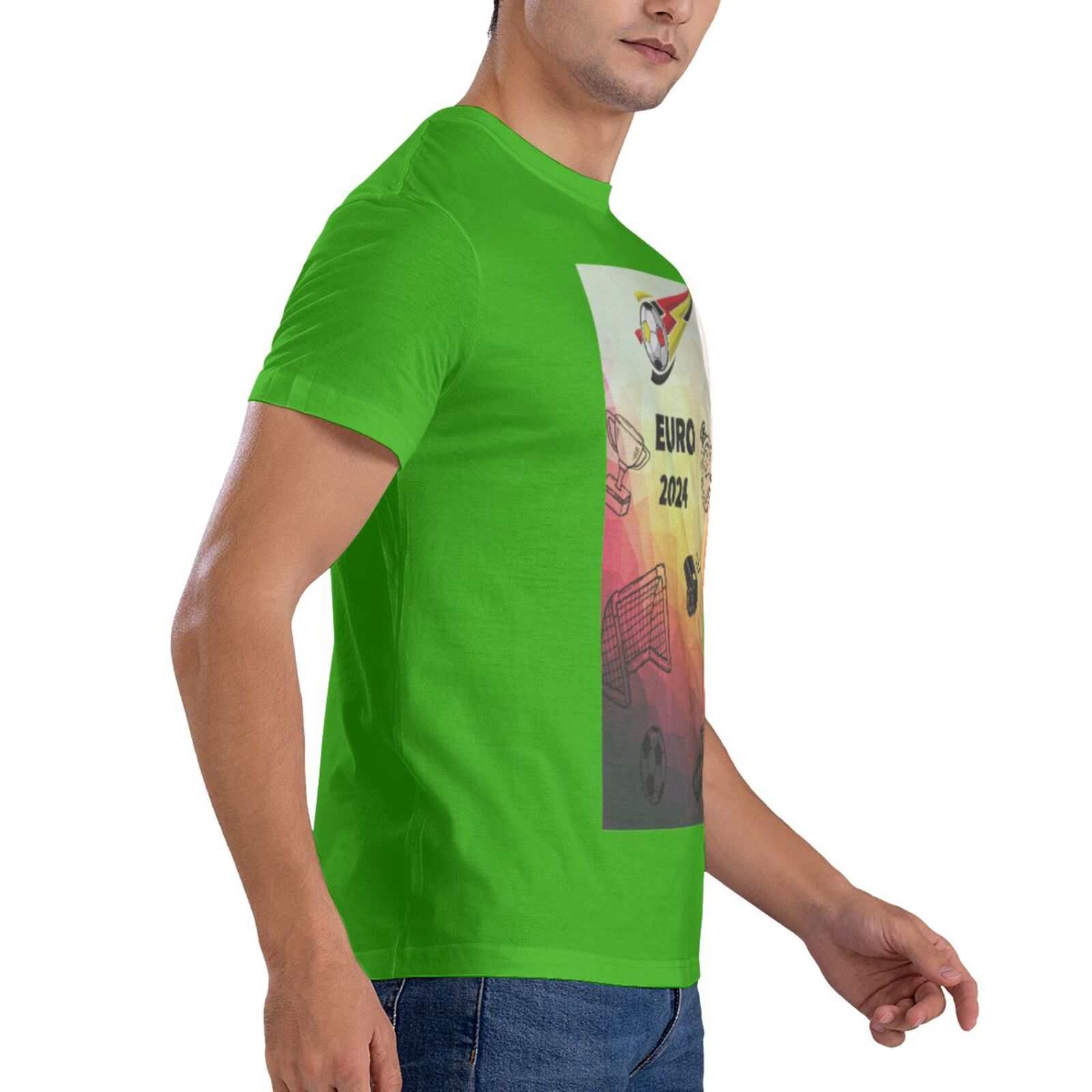 Men's Germany EURO 2024 Basic Short Sleeve T-Shirt BST1771