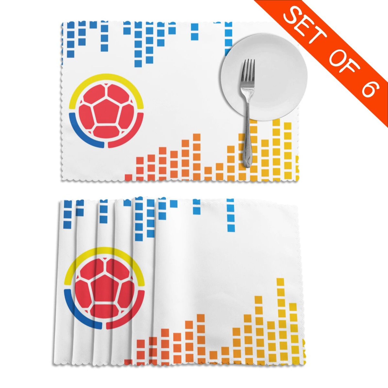 Colombia Placemat Set Of 6 PFD2064