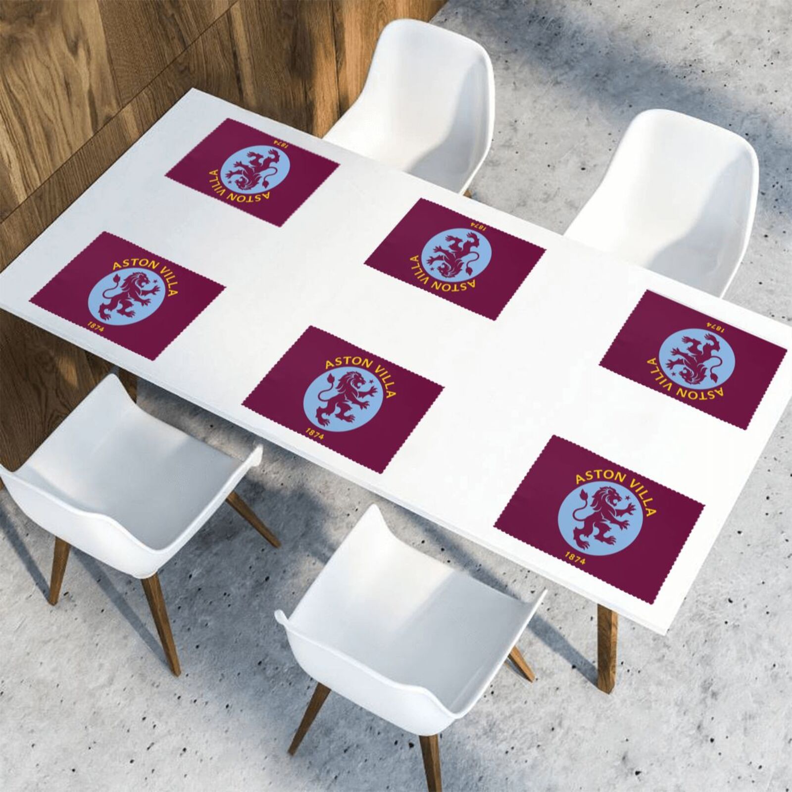 Aston Villa Placemat Set Of 6 PFD2047
