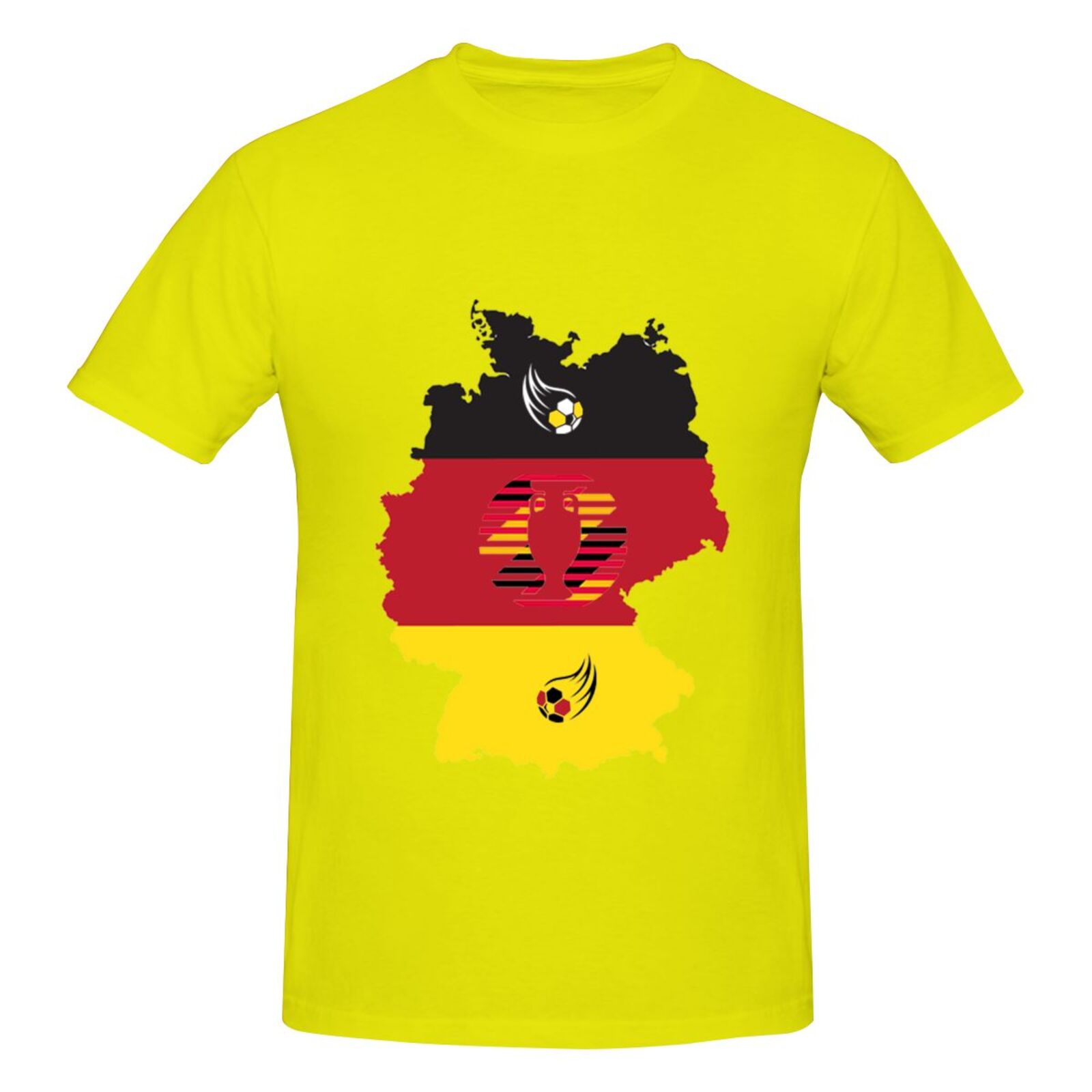 Men's Germany EURO 2024 Basic Short Sleeve T-Shirt BST1770